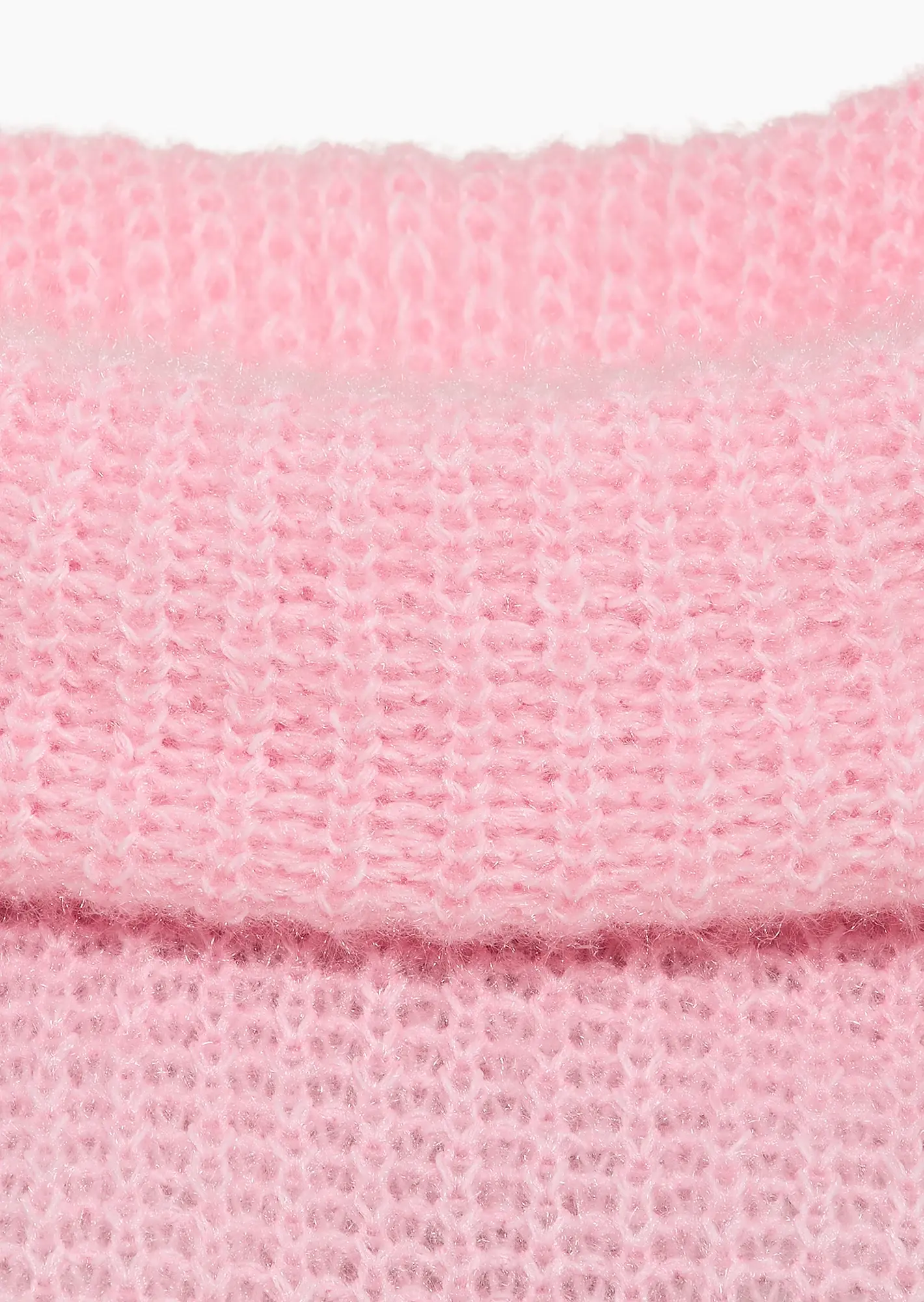 Strickpullover mit Rollkragen, mandelblüte