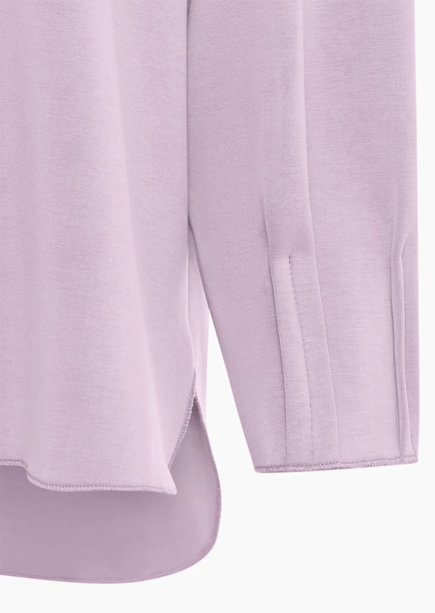 Sweatpullover mit Ziernähten, lilac