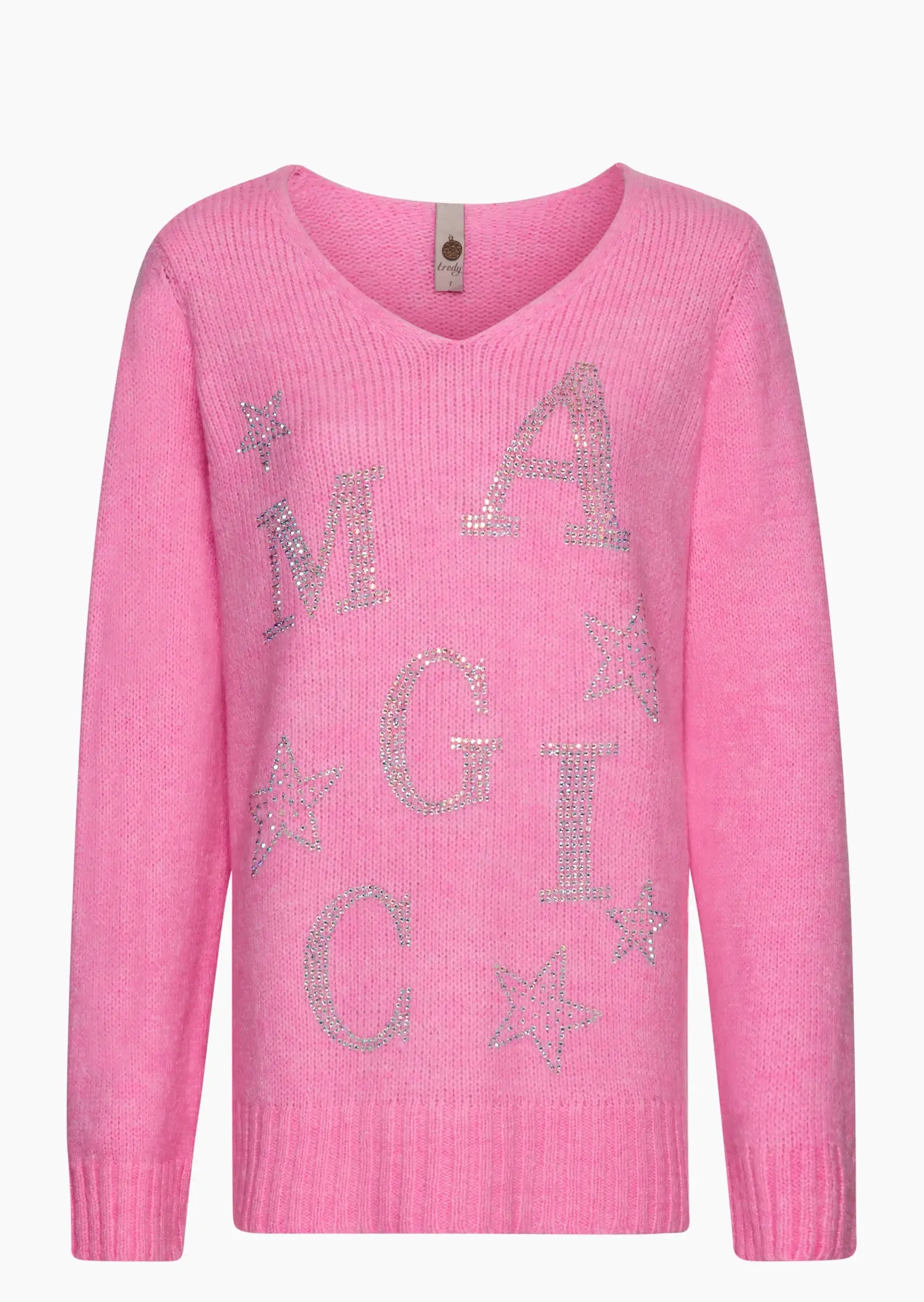 Strickpullover 'Magic', bubblegum