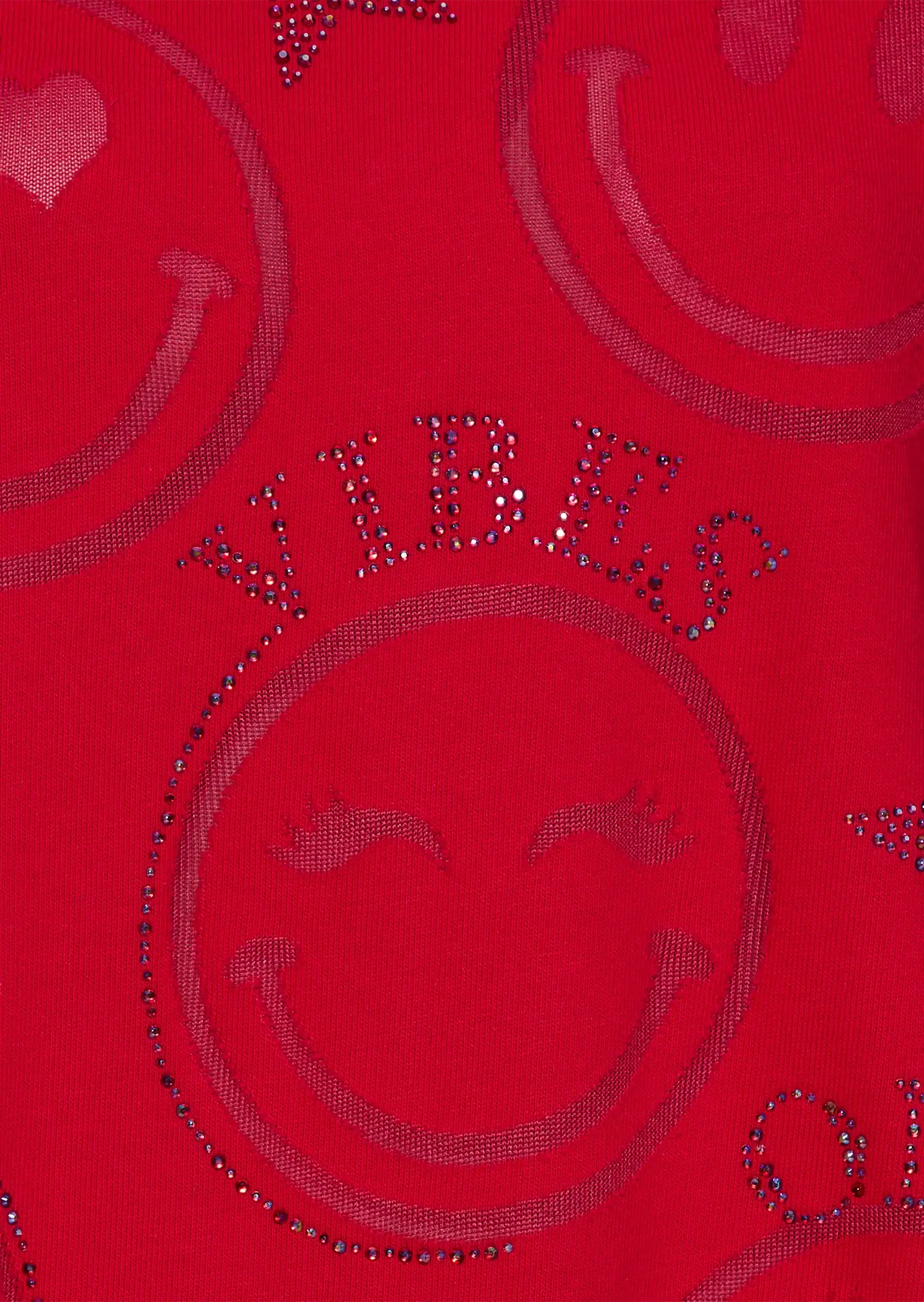 Langarmshirt 'Good vibes', tredyrot