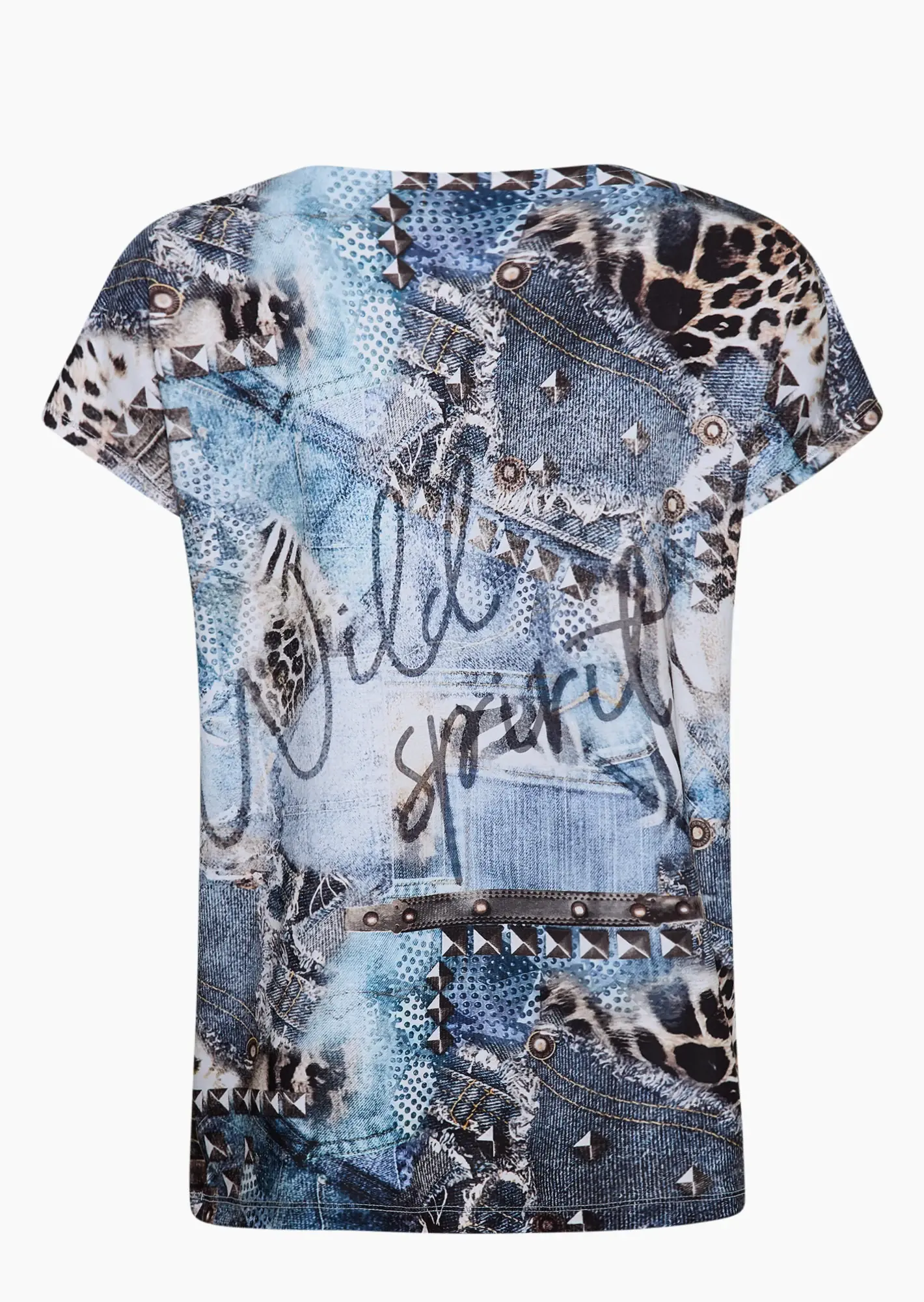 kuscheliges Shirt 'Leo', denim