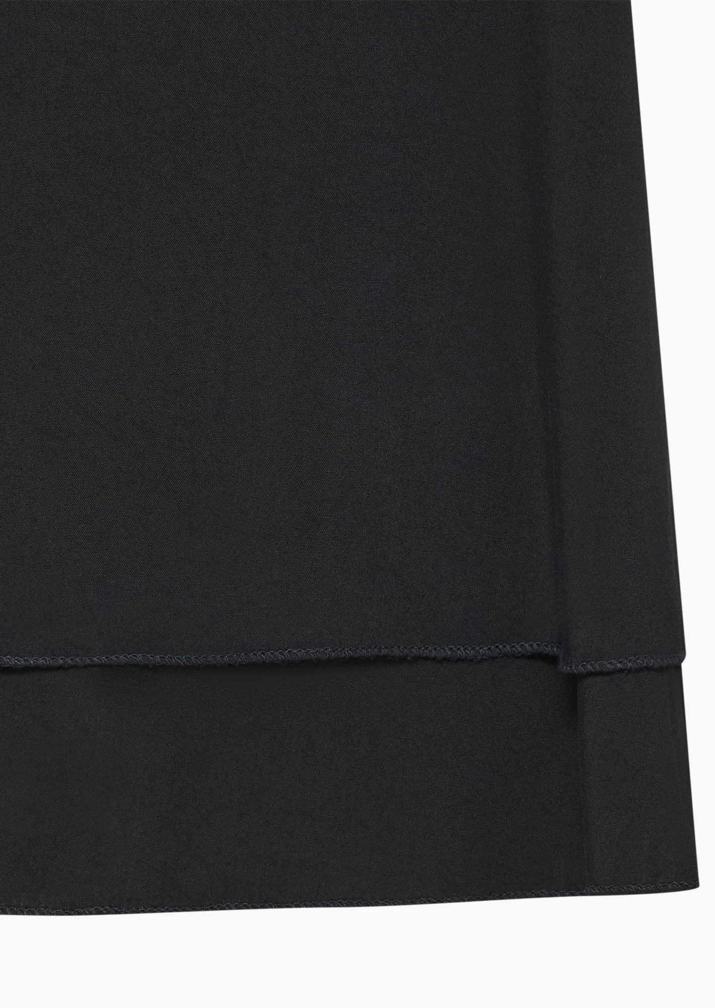 Top im Layeringstyle, schwarz
