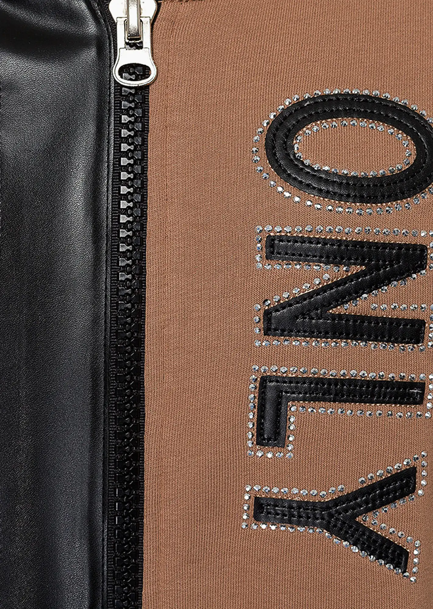 Sweatmantel 'Only you', cappuccino