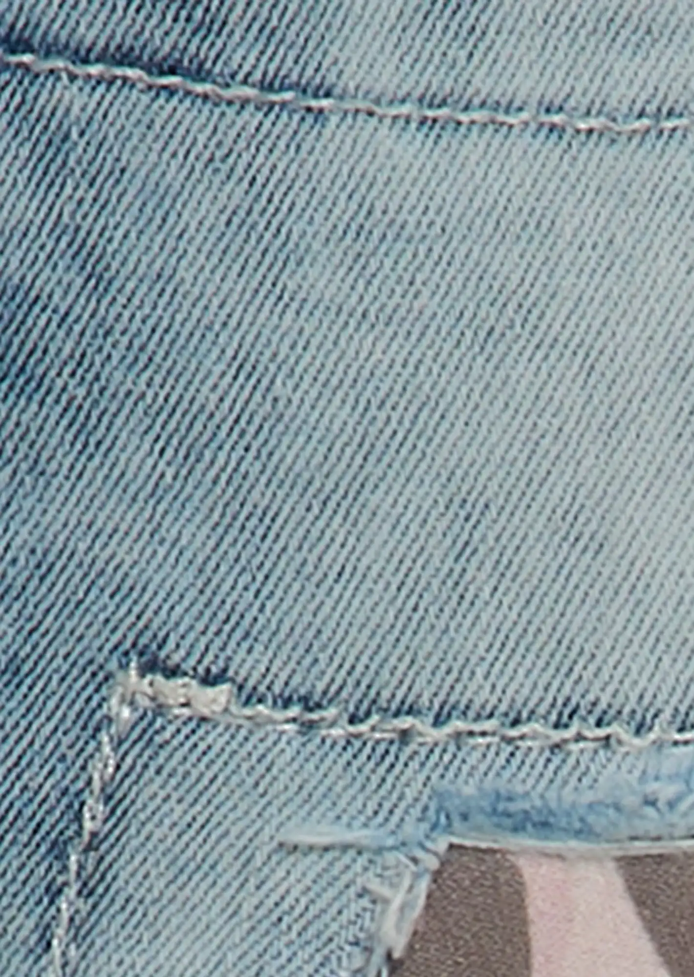 Jeans mit Highlights, bleached denim