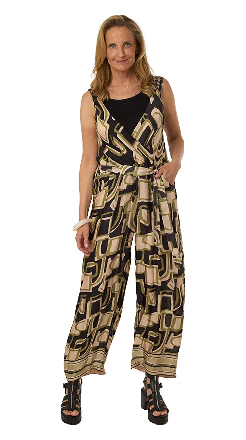 Jumpsuit im Alloverprint 