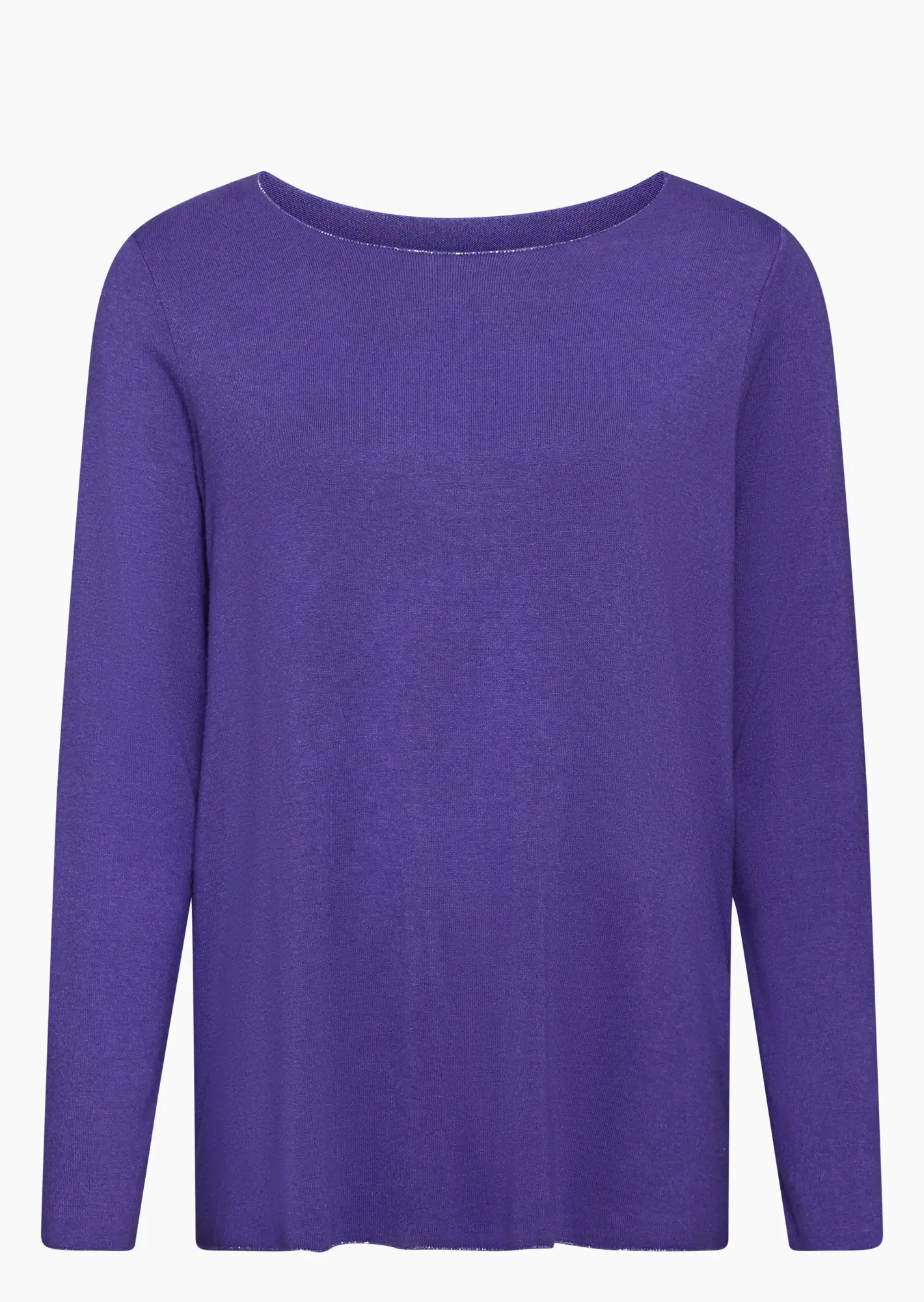 Langarmshirt feingestrickt, electric purple