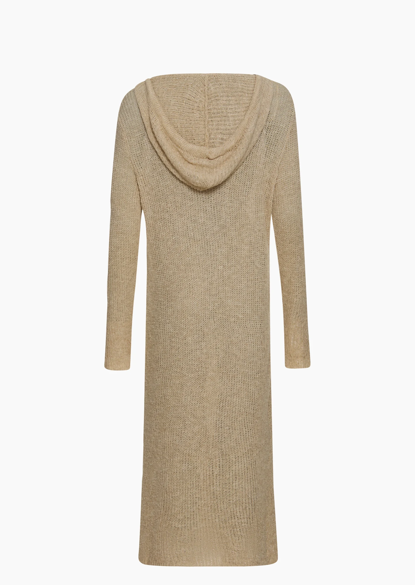 Strickmantel, sand-melange