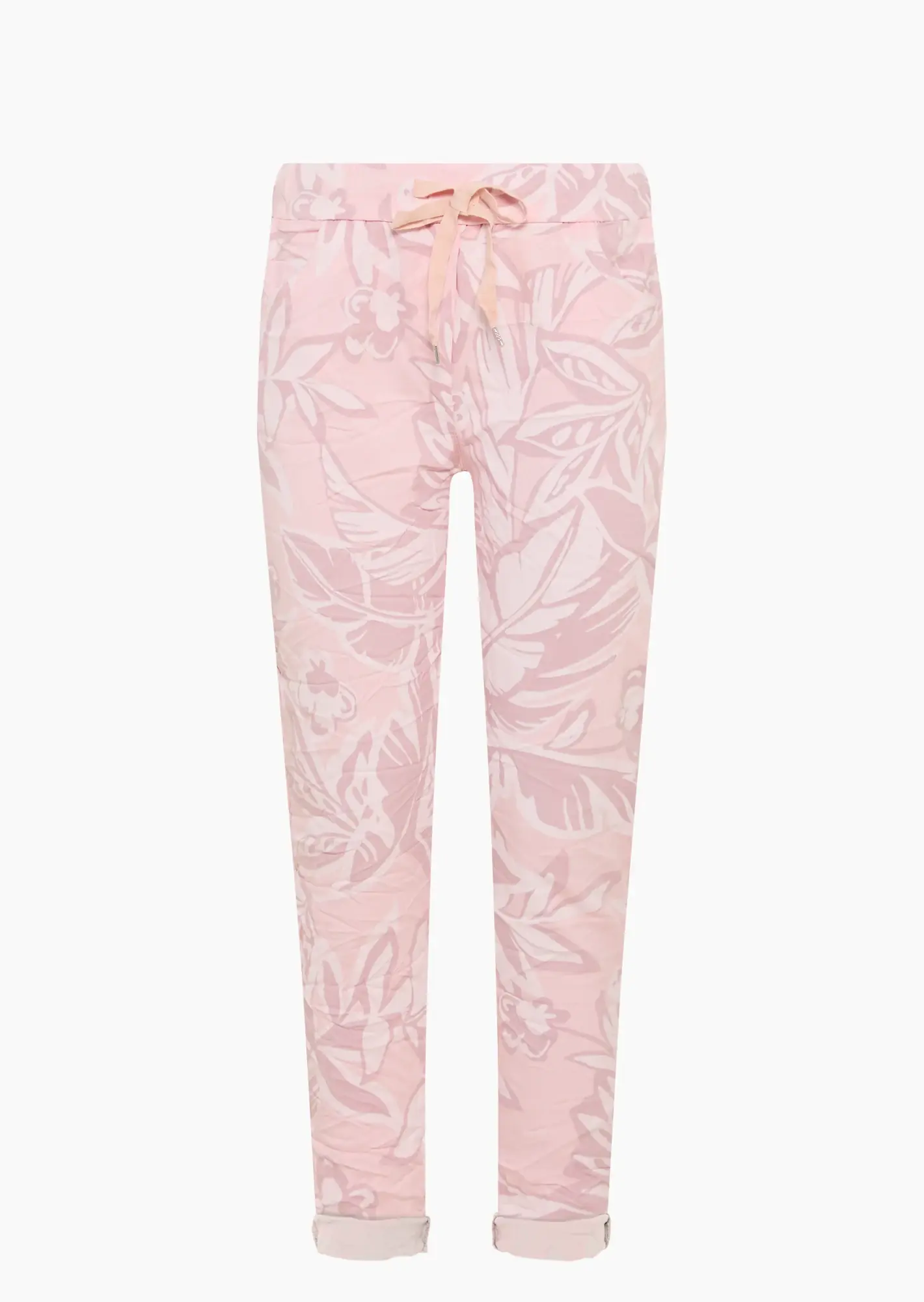 Joggpants mit dezentem Alloverprint, mandelblüte