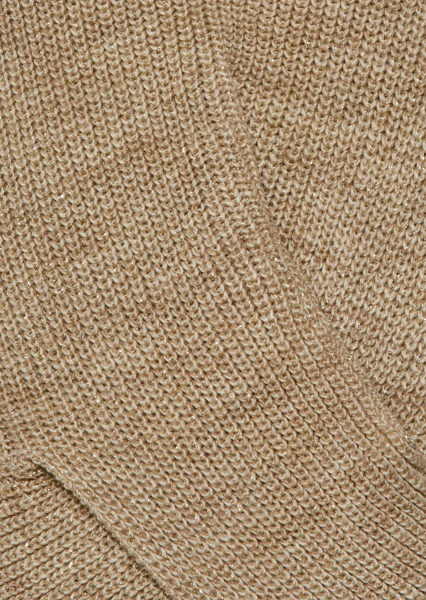 Strickpullover mit Glitzer, pepper