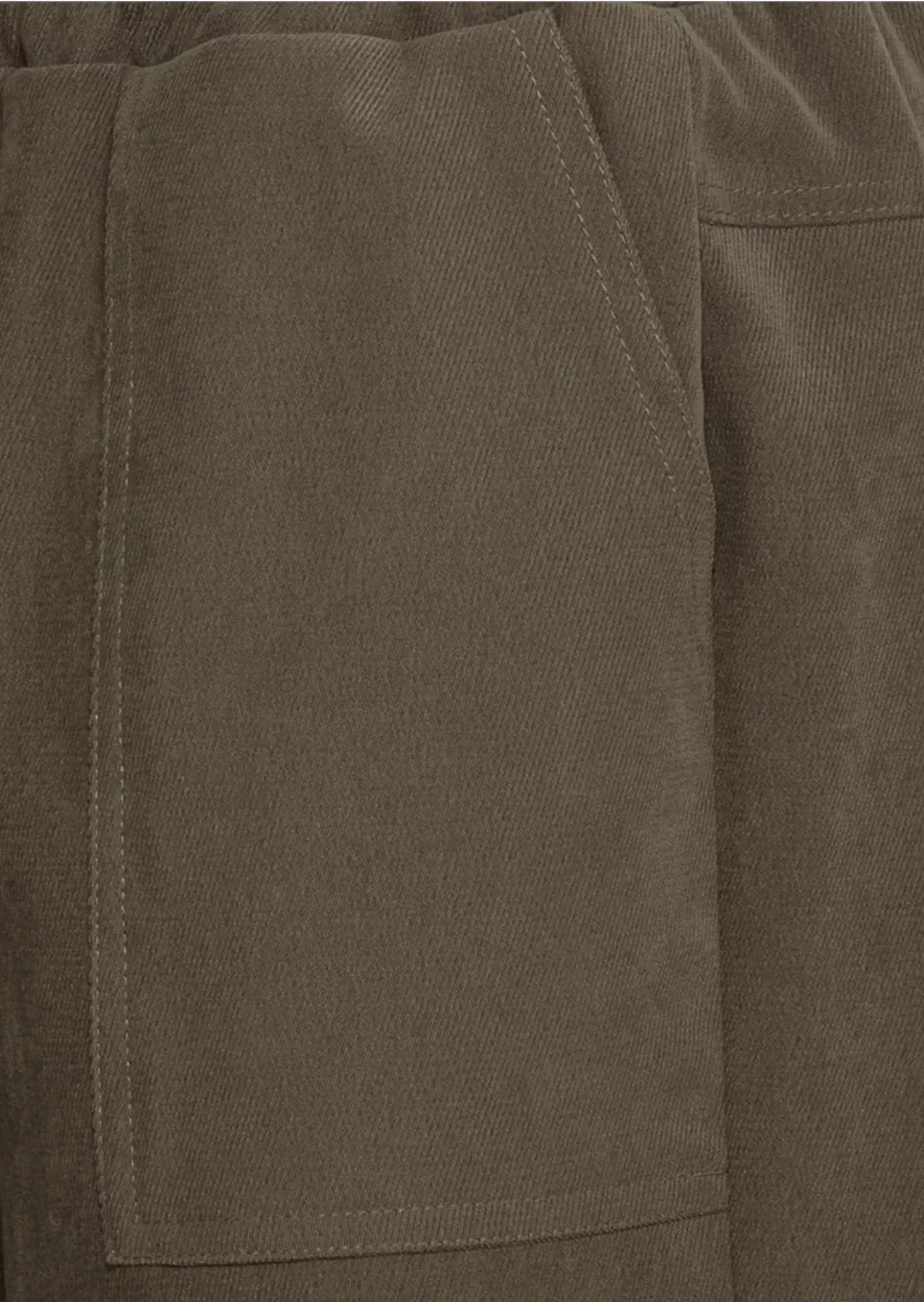 Pants in Cord-Optik, khaki