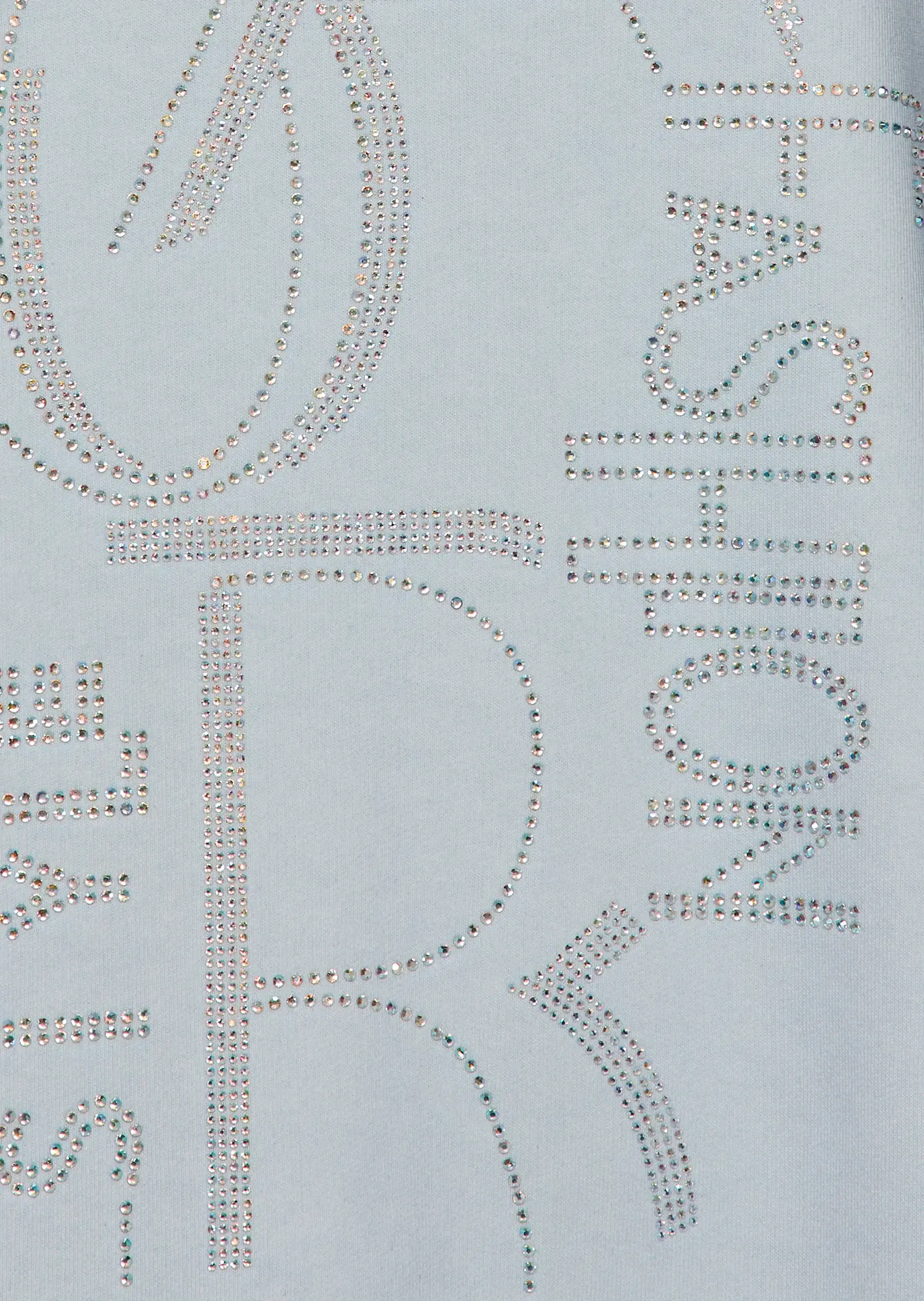 Sweatpullover mit Lettering, eiskristall