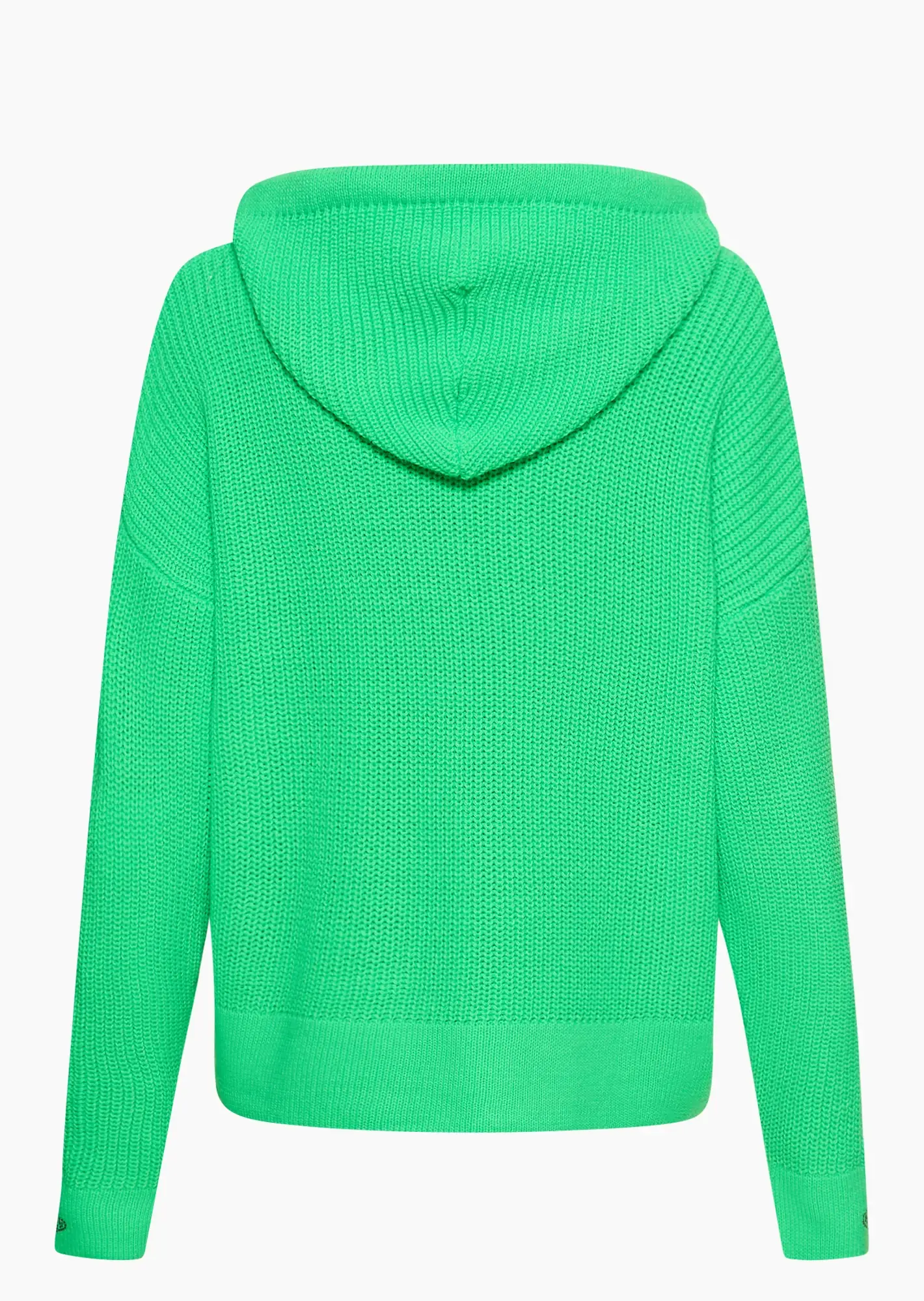 Strickpullover 'Einzelstück', neongrün