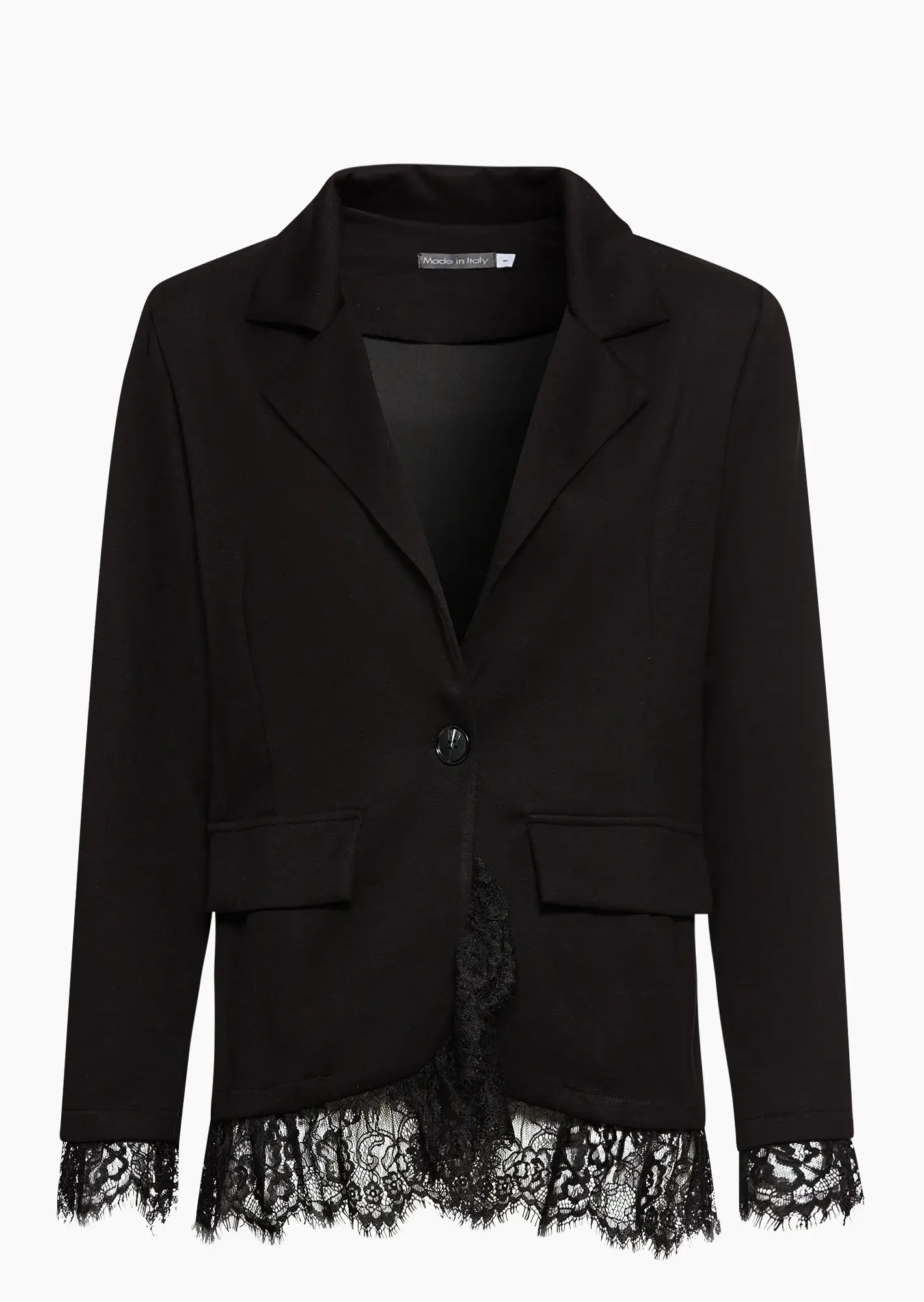 eleganter Blazer, schwarz