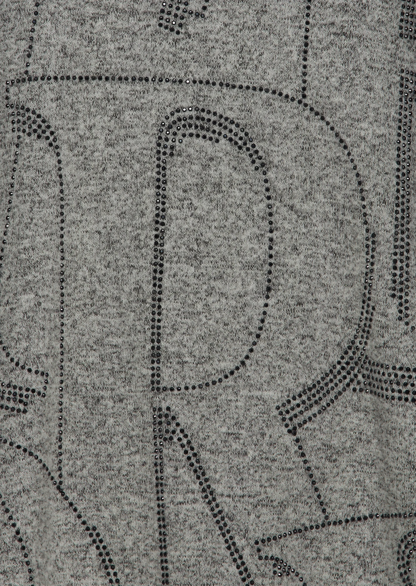 Langarmshirt kuschelig, silber-melange