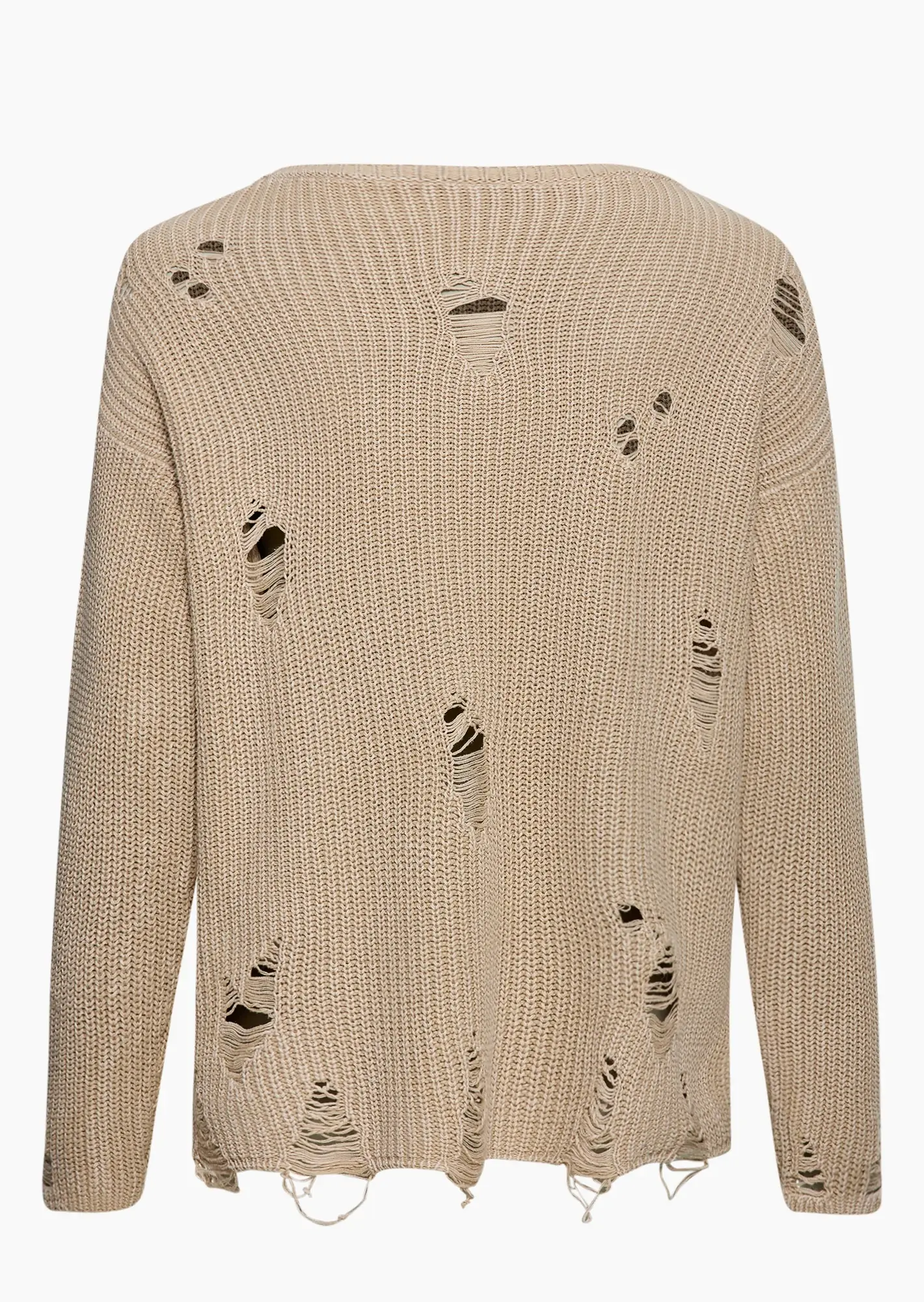 Strickpullover destroyed, kitt