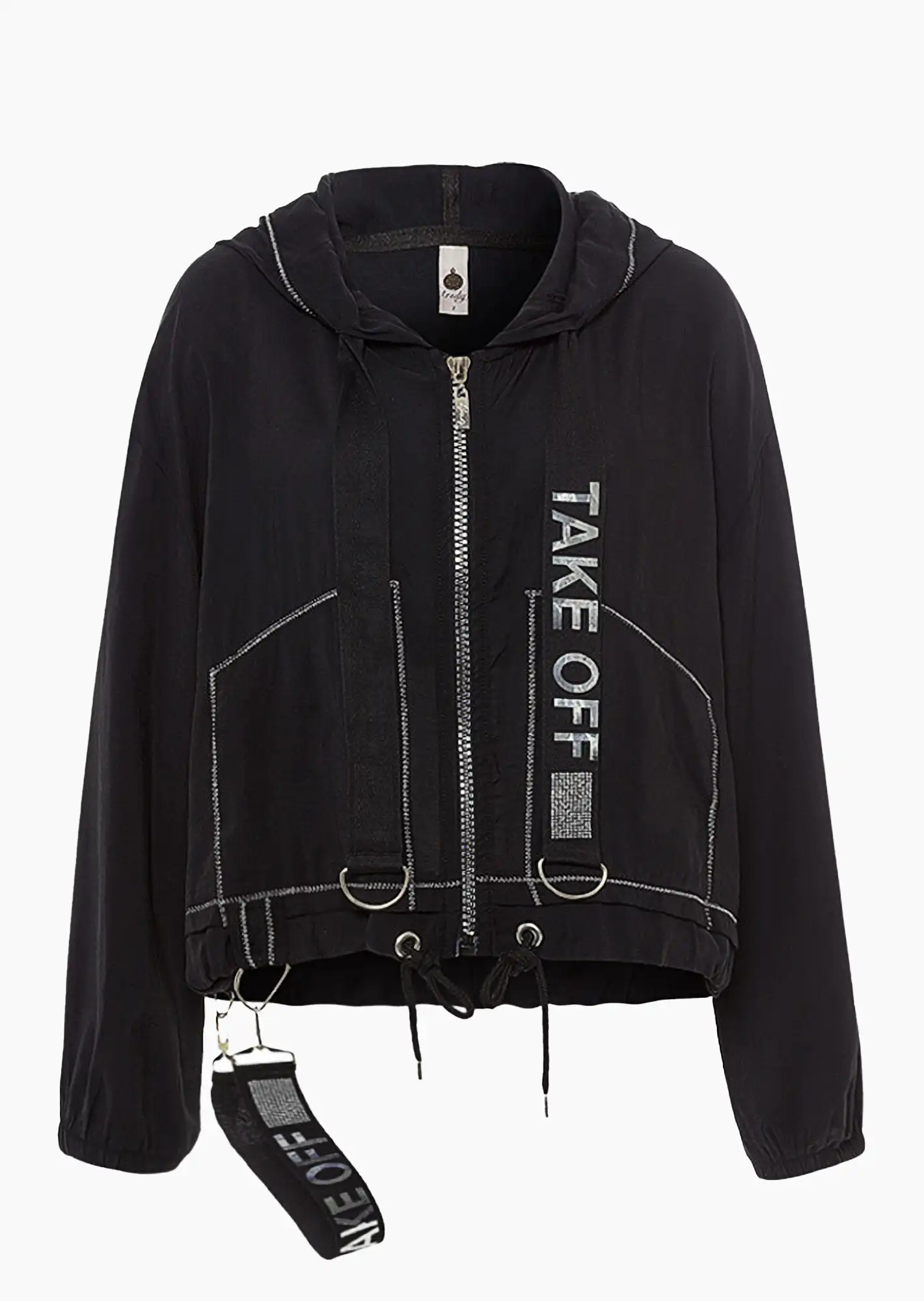 Jacke 'Take Off', schwarz