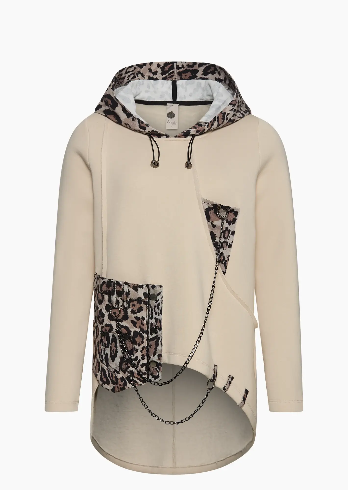 Sweatpullover 'Ketten', crema