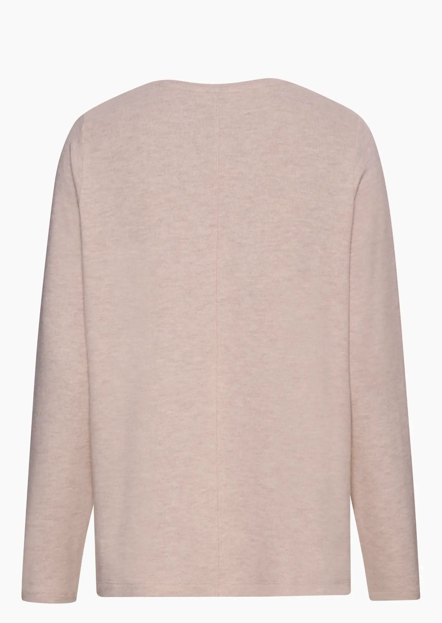 Langarmshirt 'Bärchen', sand-melange