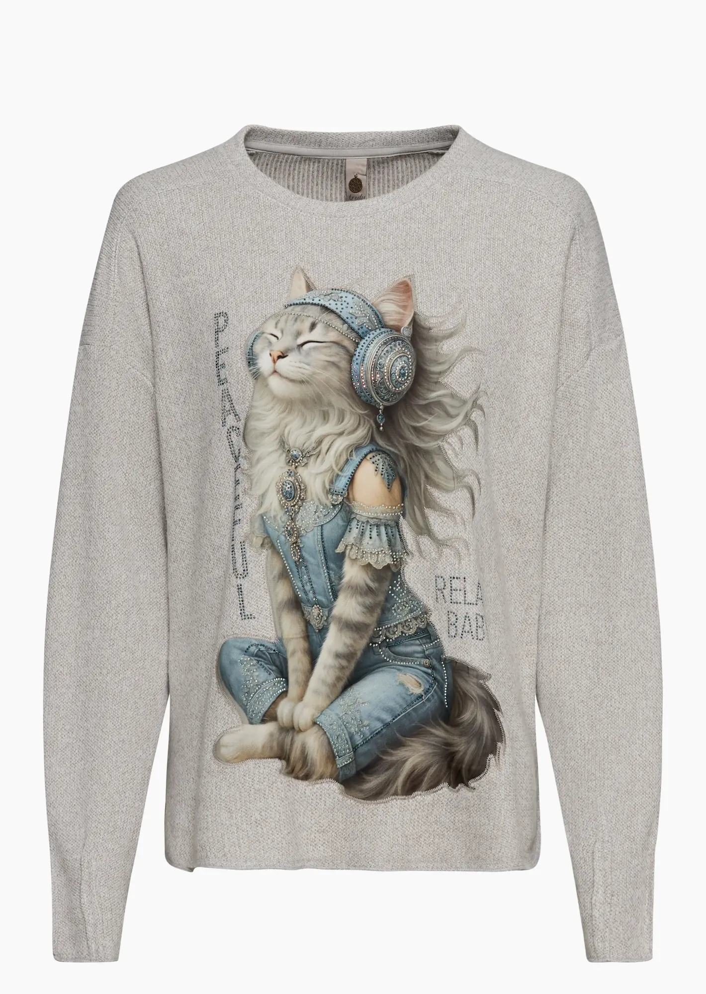 Strickpullover 'Peaceful', fango