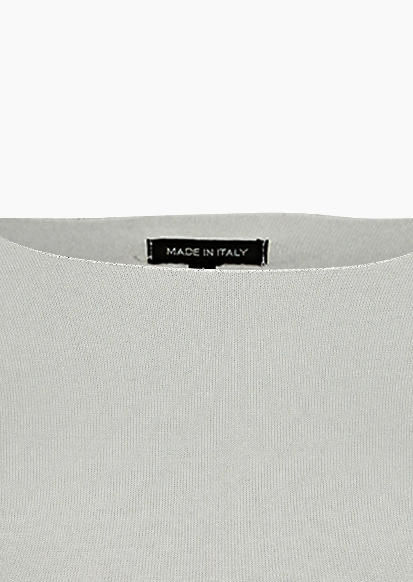 Langarmshirt in Feinstrick, offwhite