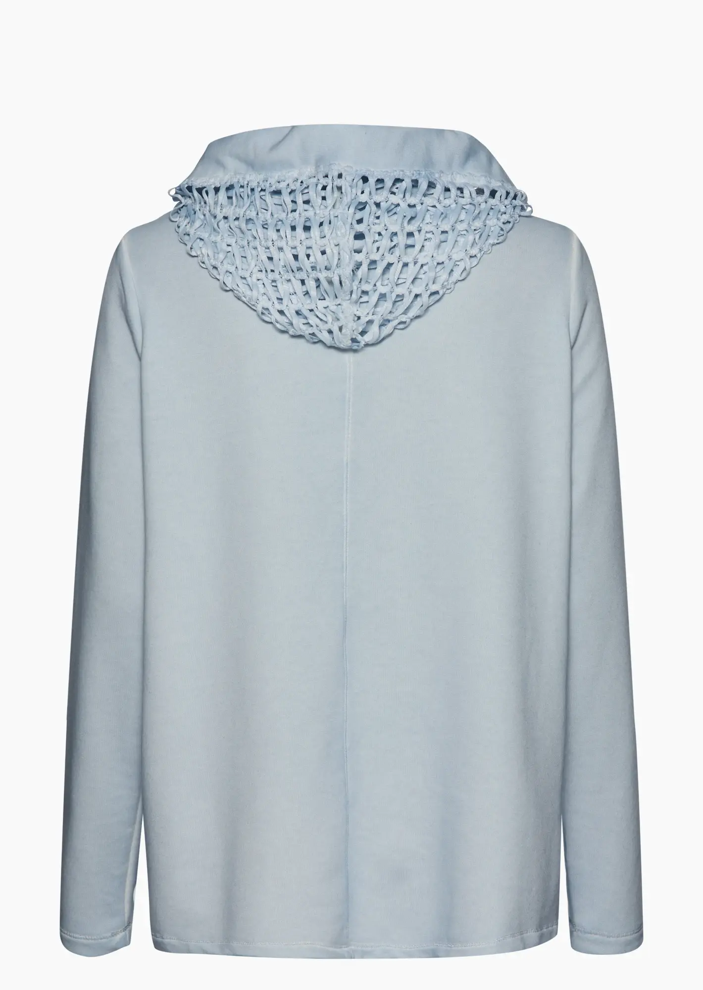 Sweatpullover mit Lettering, eiskristall