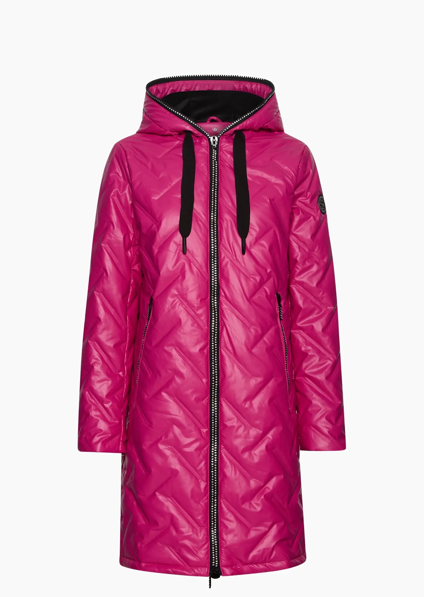 Steppjacke, very berry