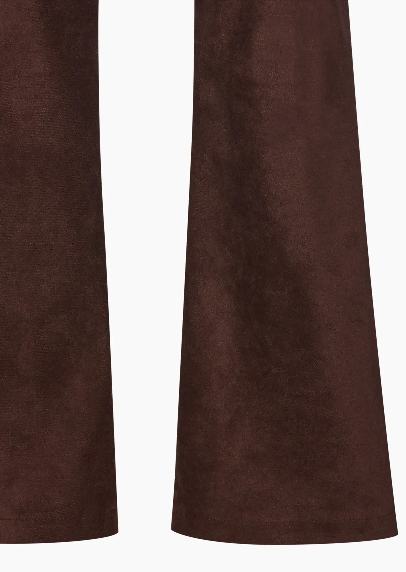 Joggpants mit Bootcut, mocca