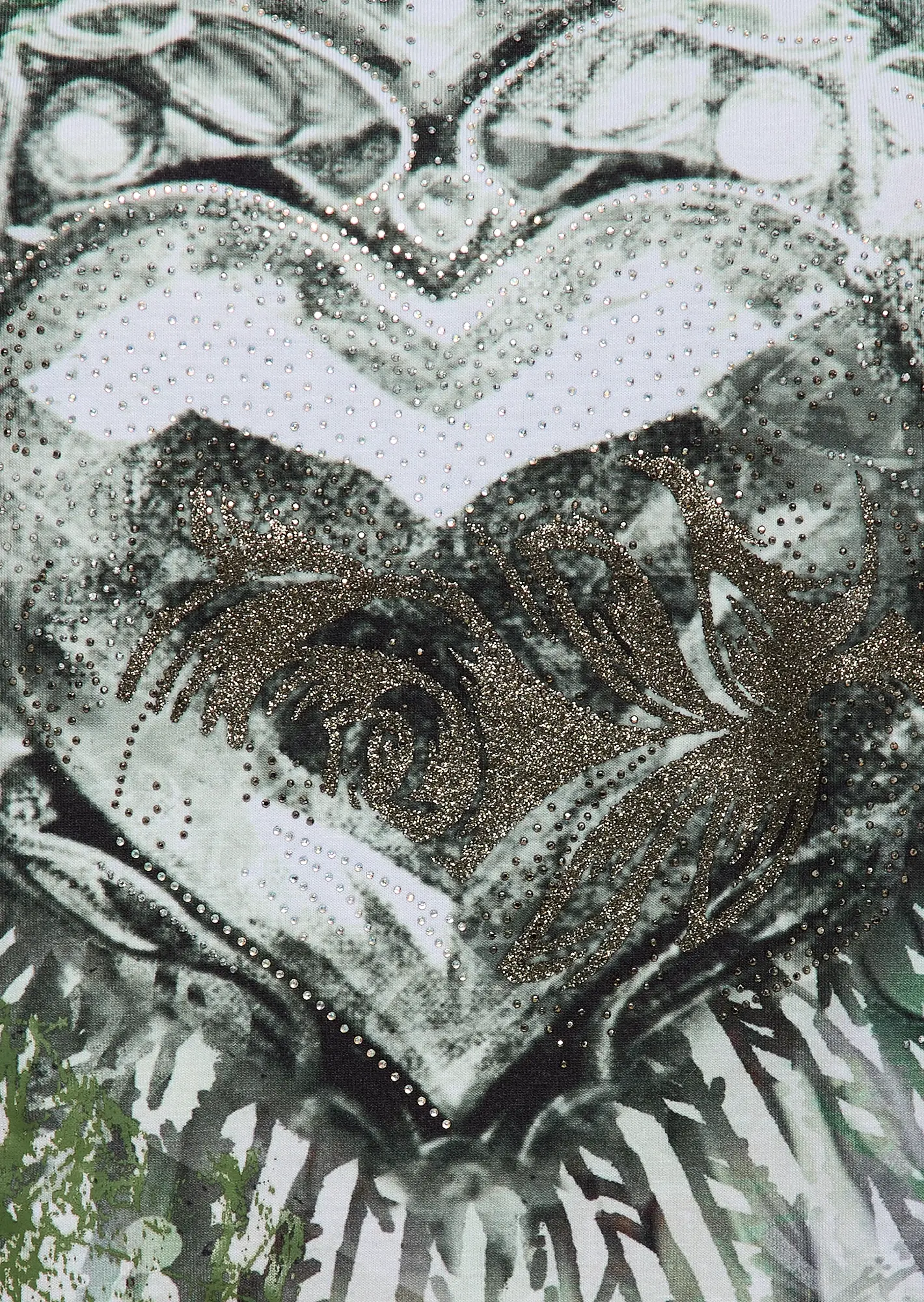 Shirt 'Heart', khaki