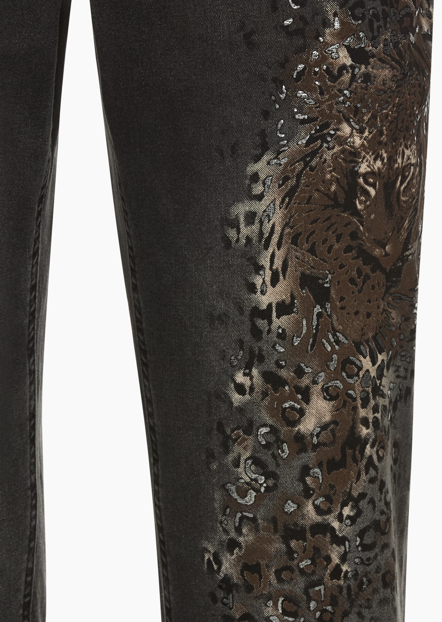 Jeans 'Tiger', black denim