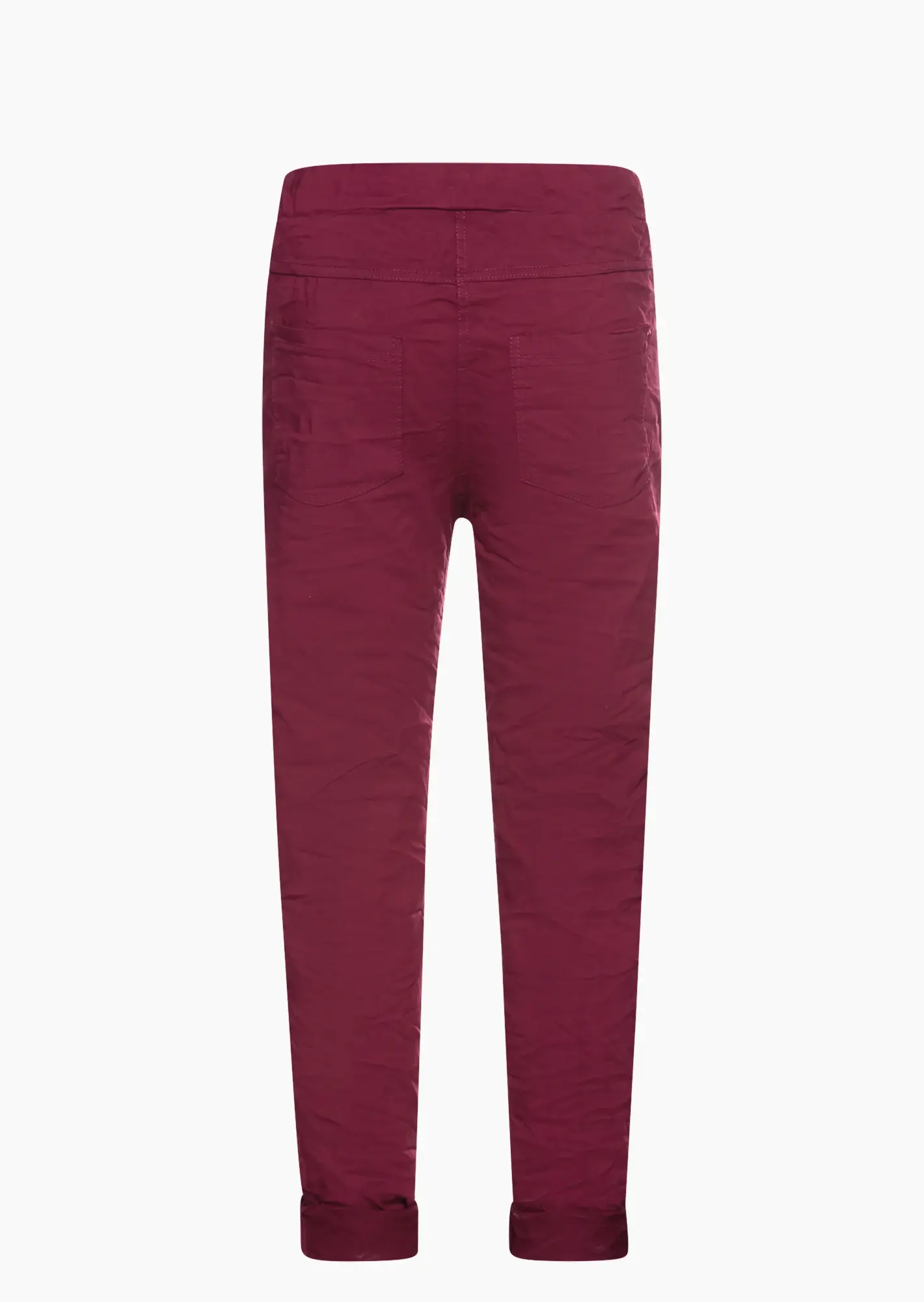 Basic stylische Joggpants, burgund