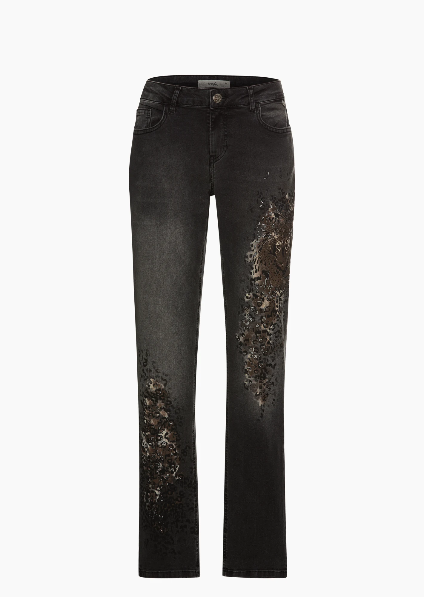 Jeans 'Tiger', black denim