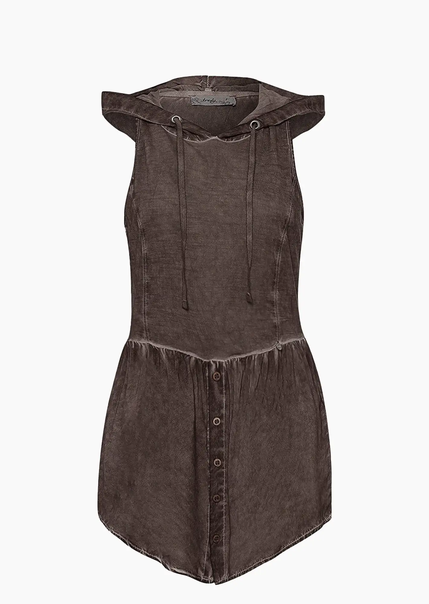 Basic Top SUSI mit Kapuze, taupe