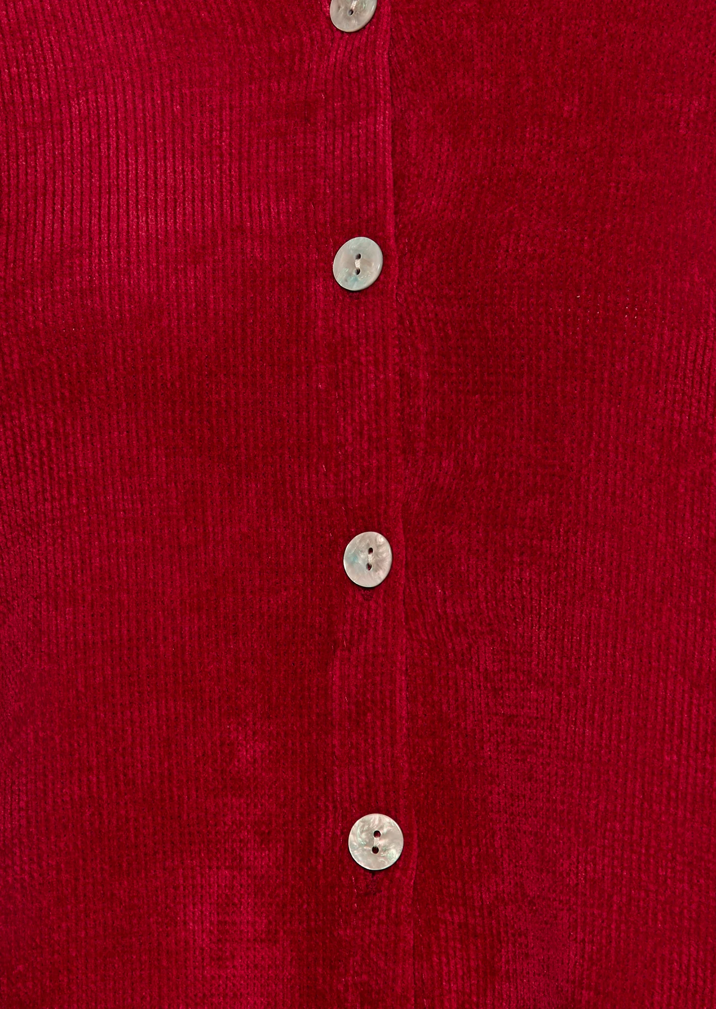 Jacke in Cord-Optik, granatapfel