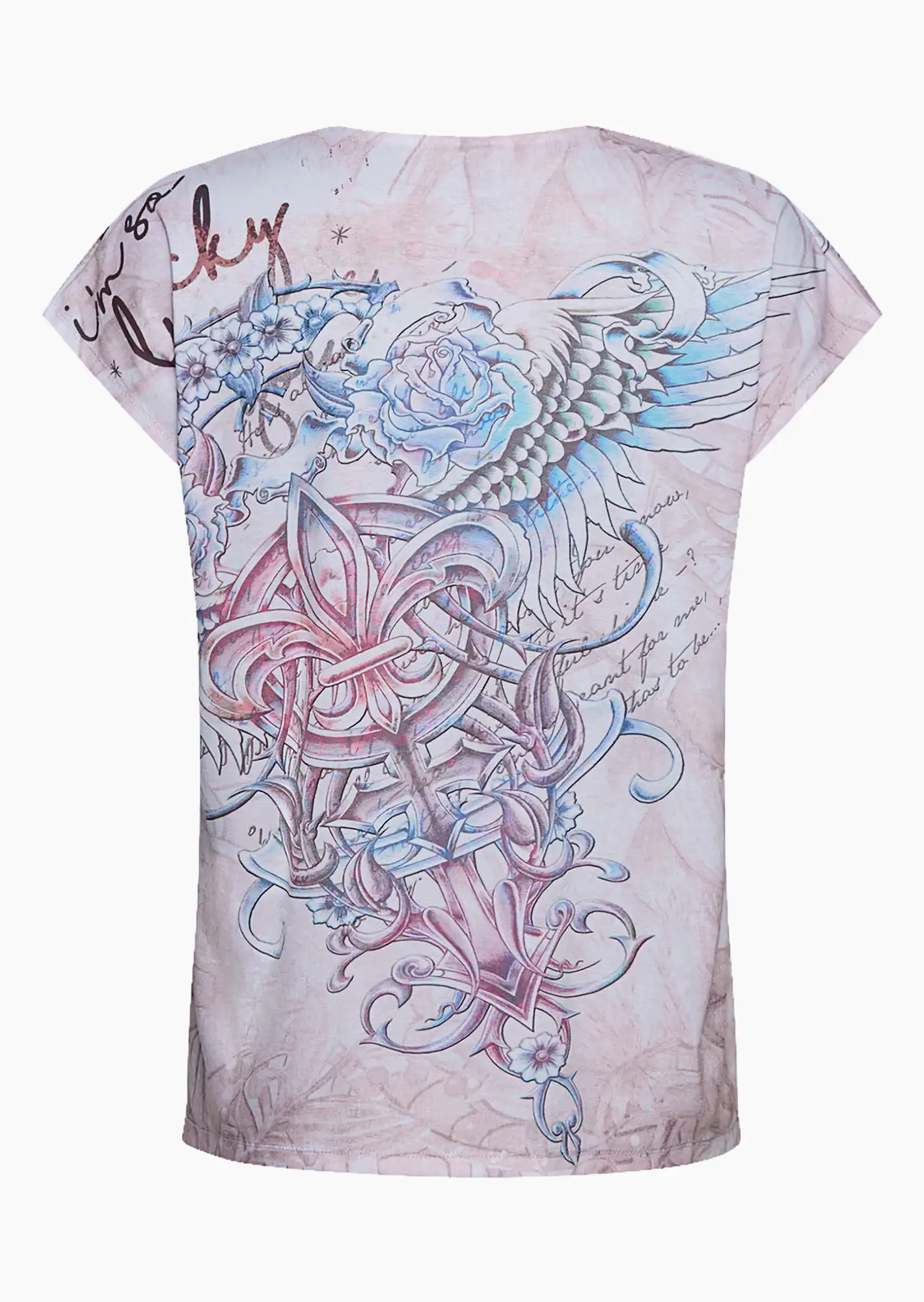 Shirt 'Lucky', rosenholz