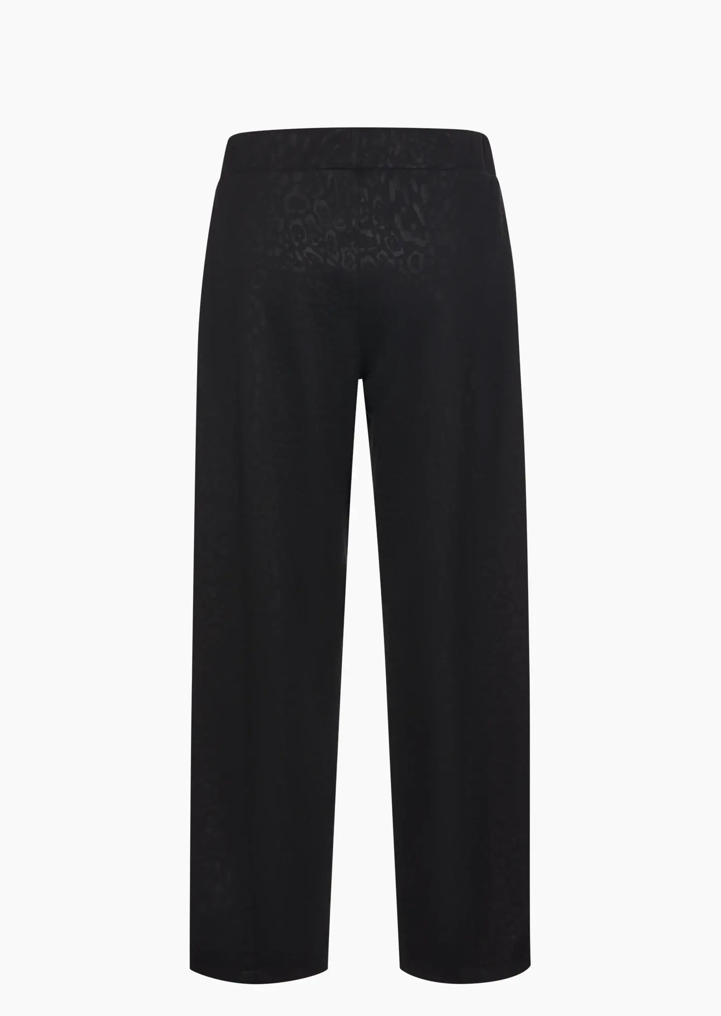 Joggpants mit Leoprägung, schwarz