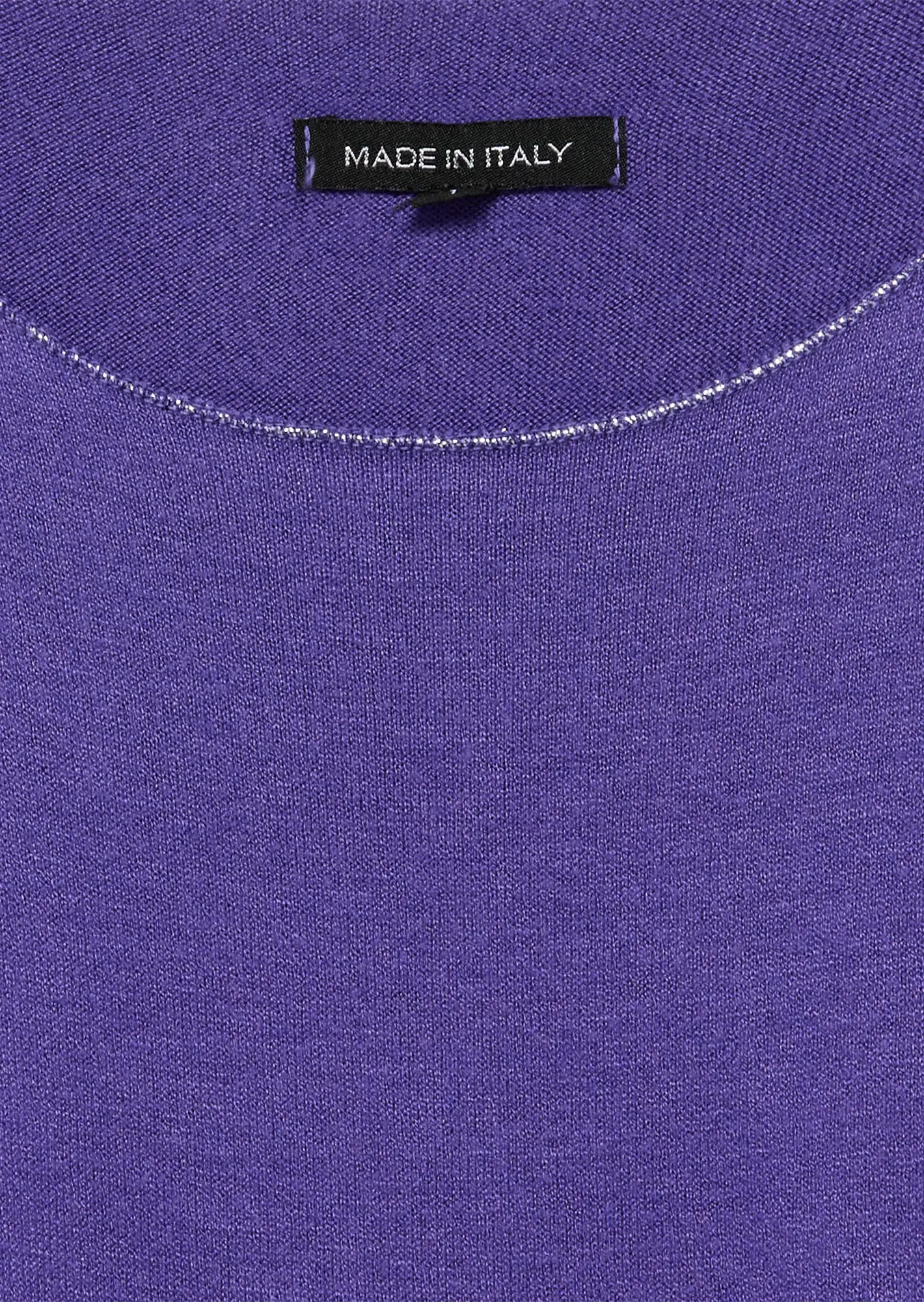 Langarmshirt feingestrickt, electric purple