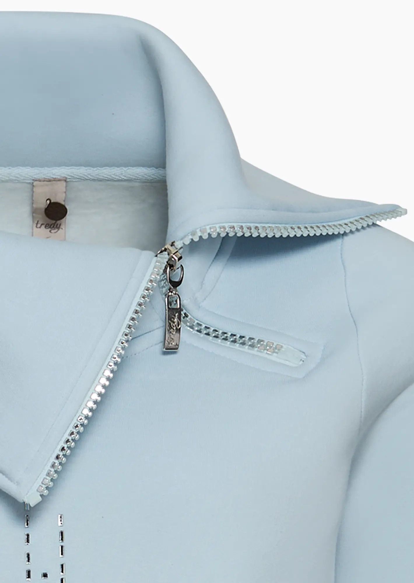 Sweatpullover 'FAMOUS', eiskristall