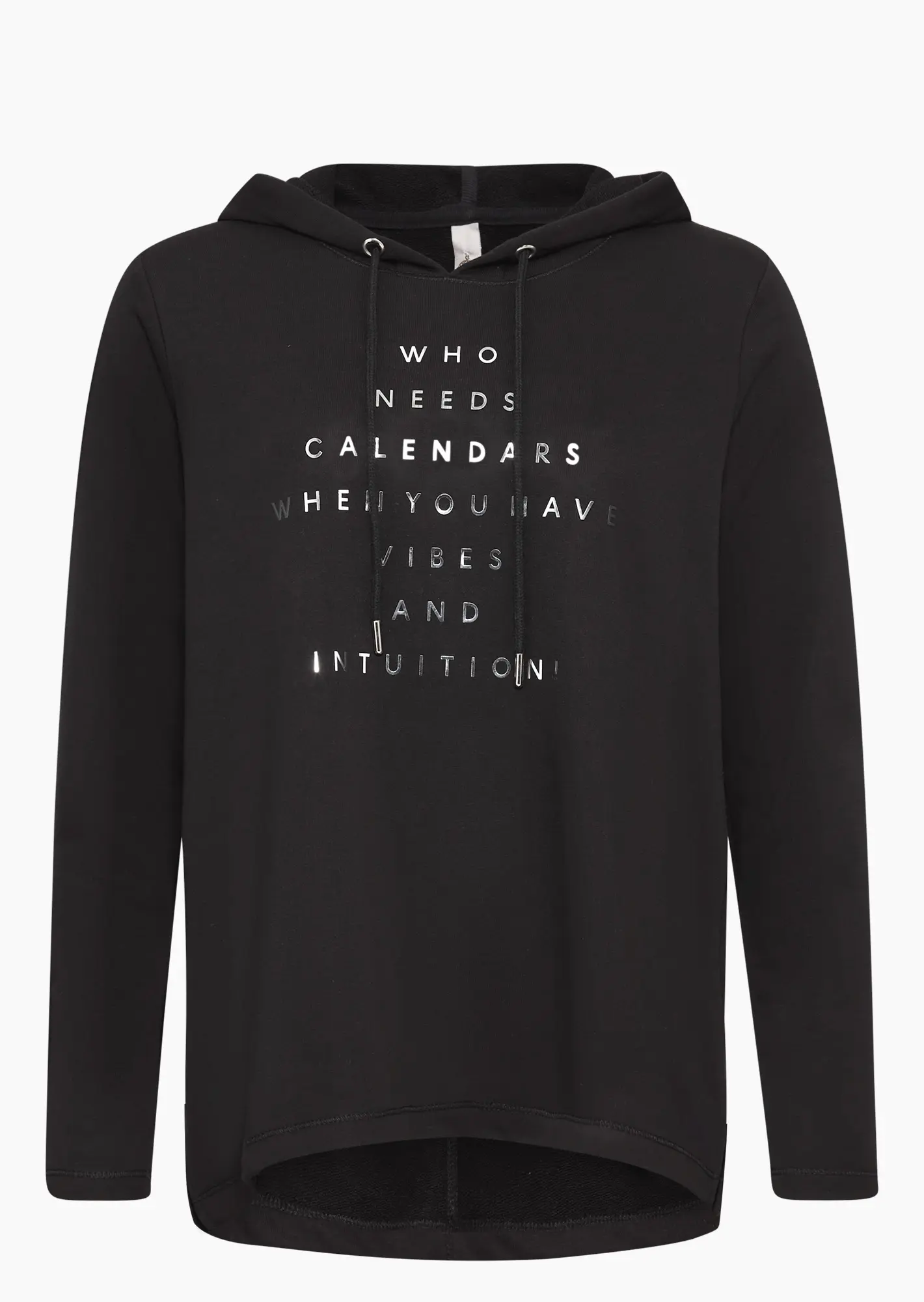 Sweatpullover 'Calendars', schwarz