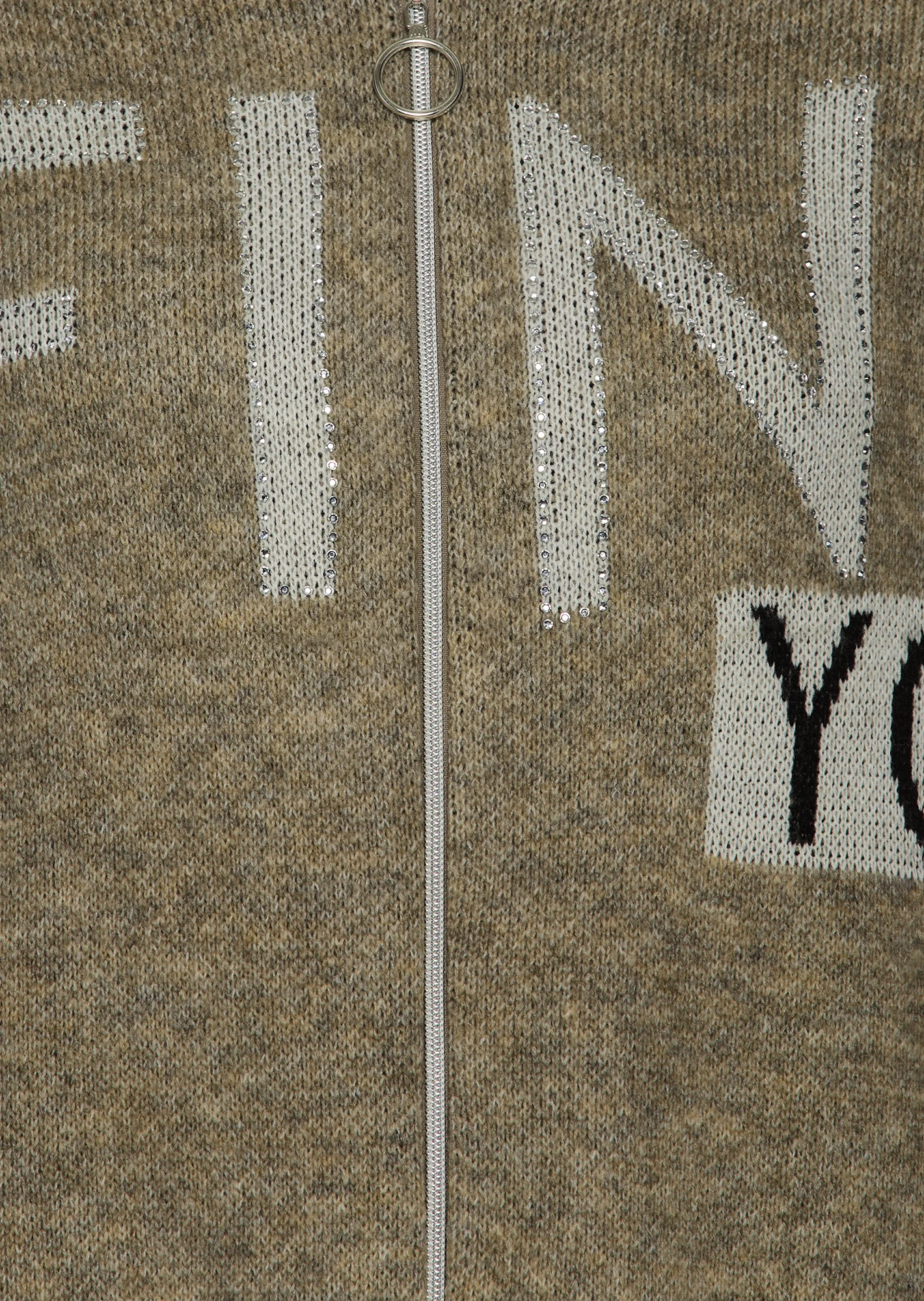 Strickmantel, pepper