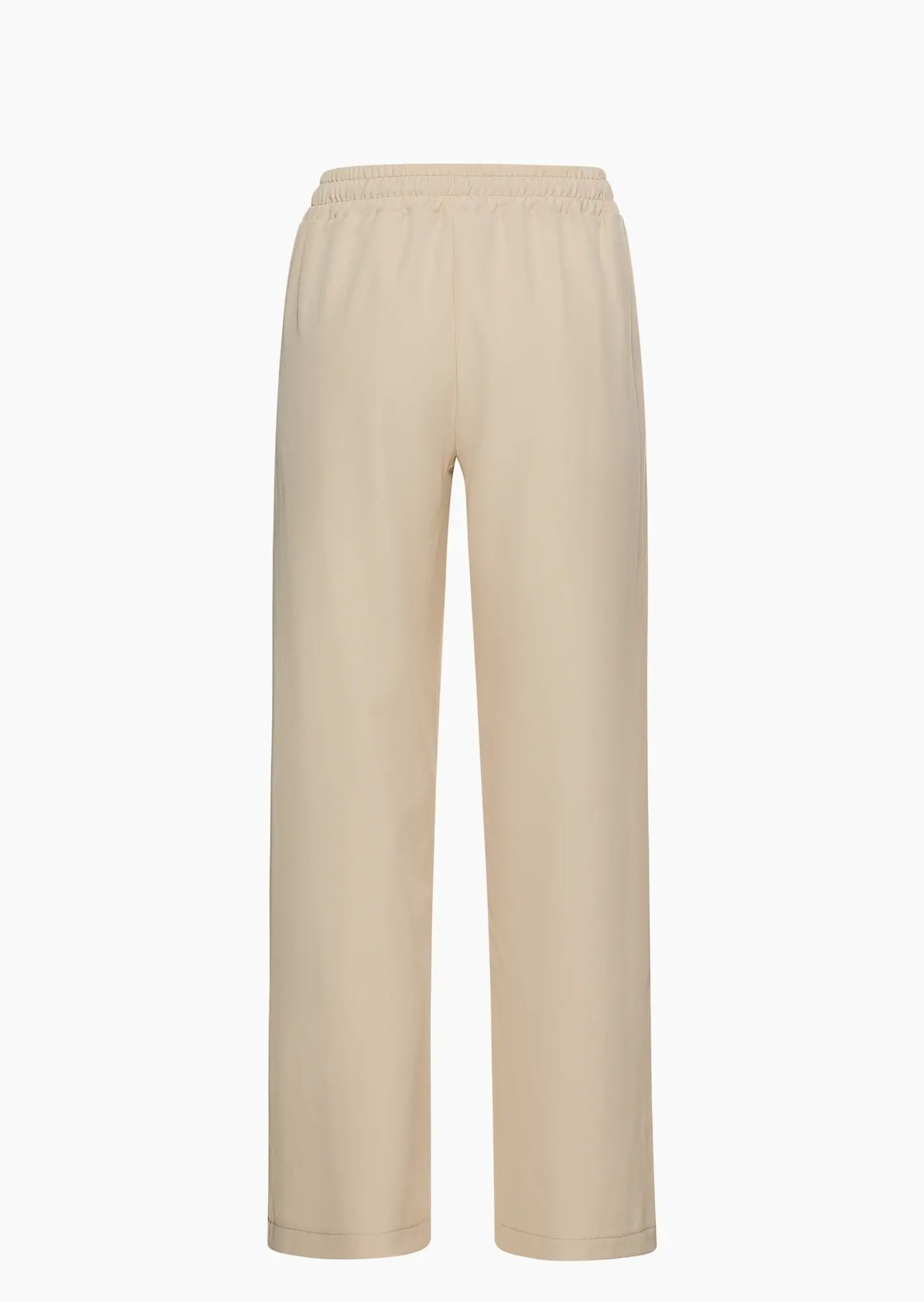 Wide Leg mit Bügelfalte, crema