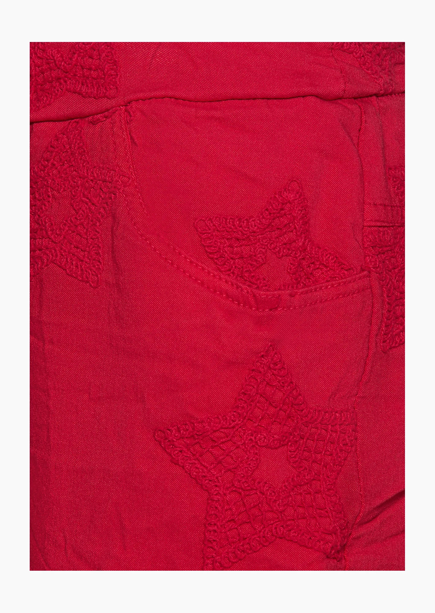 Joggpants mit Stickerei, tredyrot