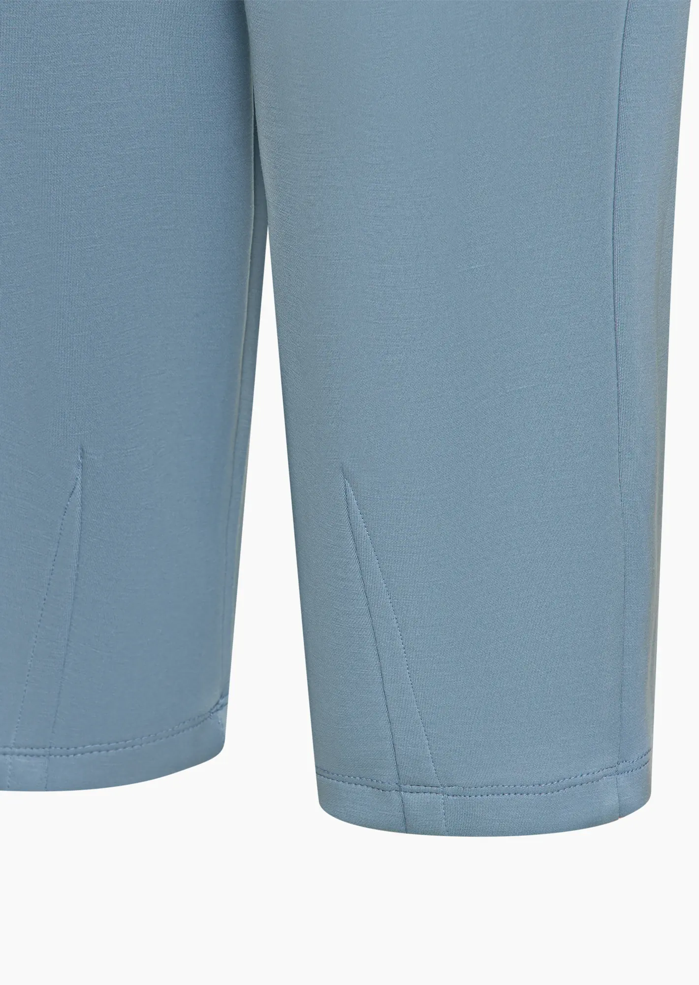 Pants mit Ziernähten, blau