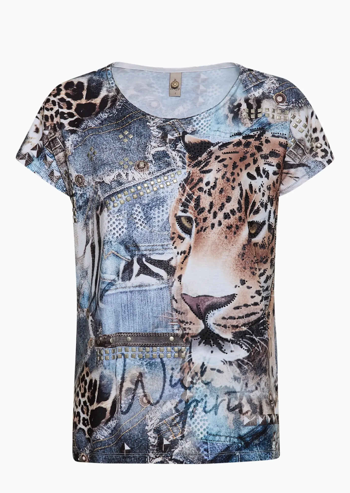 kuscheliges Shirt 'Leo', denim