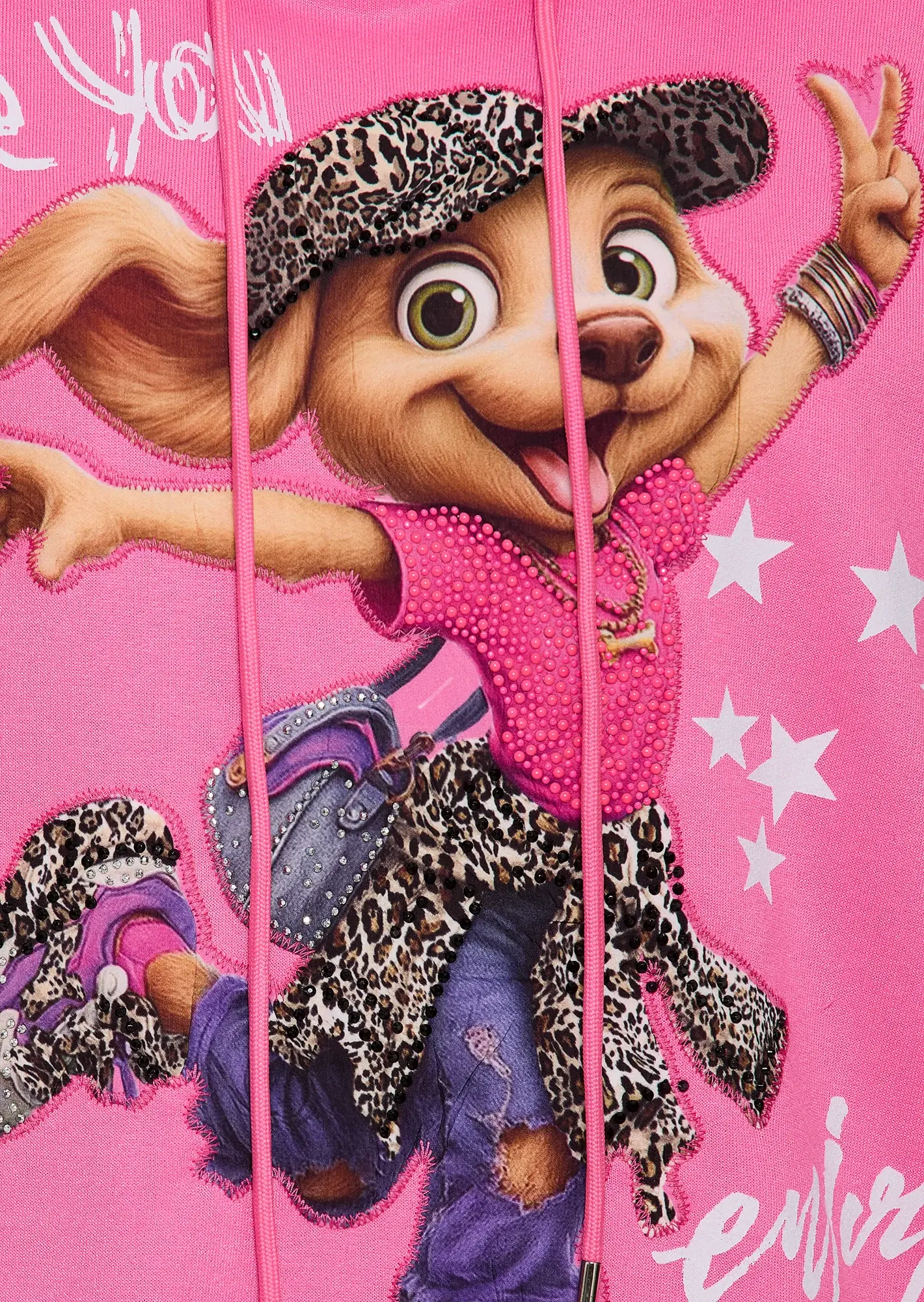 Sweatpullover ' Love you', candy