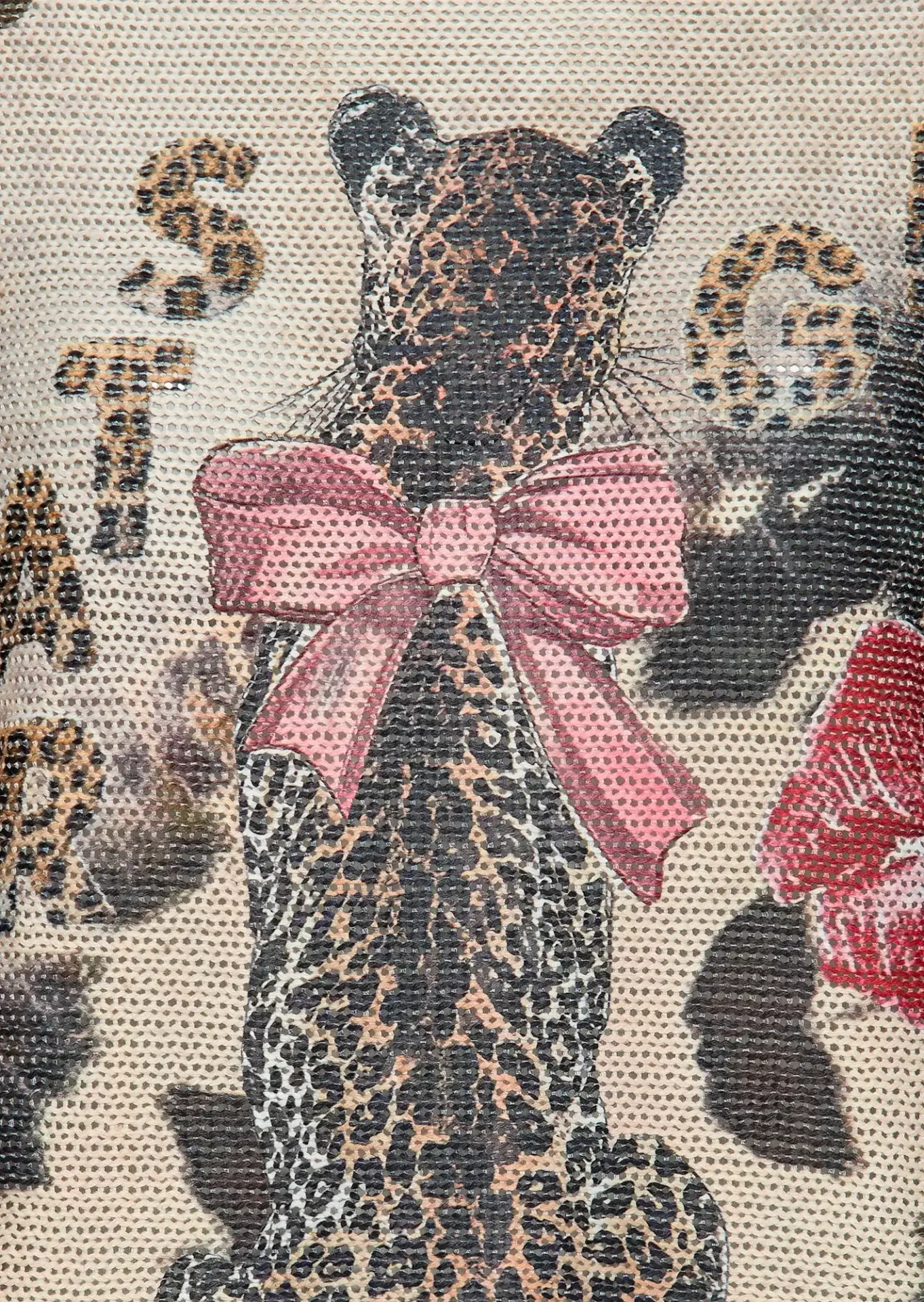 Urbaner Strickpullover 'Girl', crema-schwarz