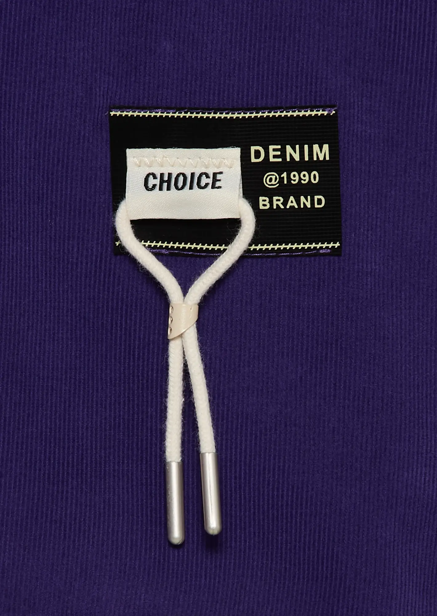 Cordhemd mit Kapuze, electric purple