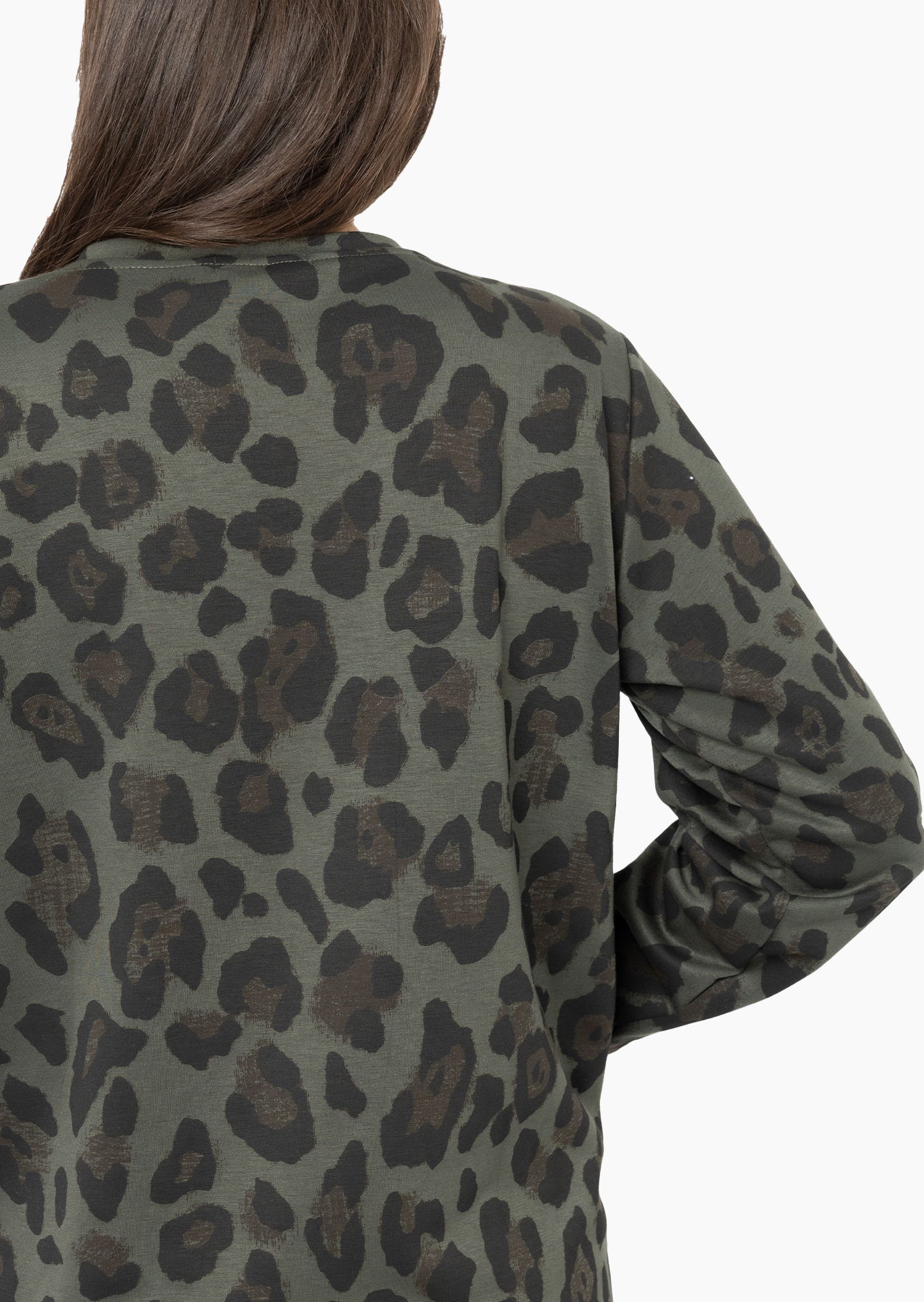 Kleid 'Animalstyle', khaki