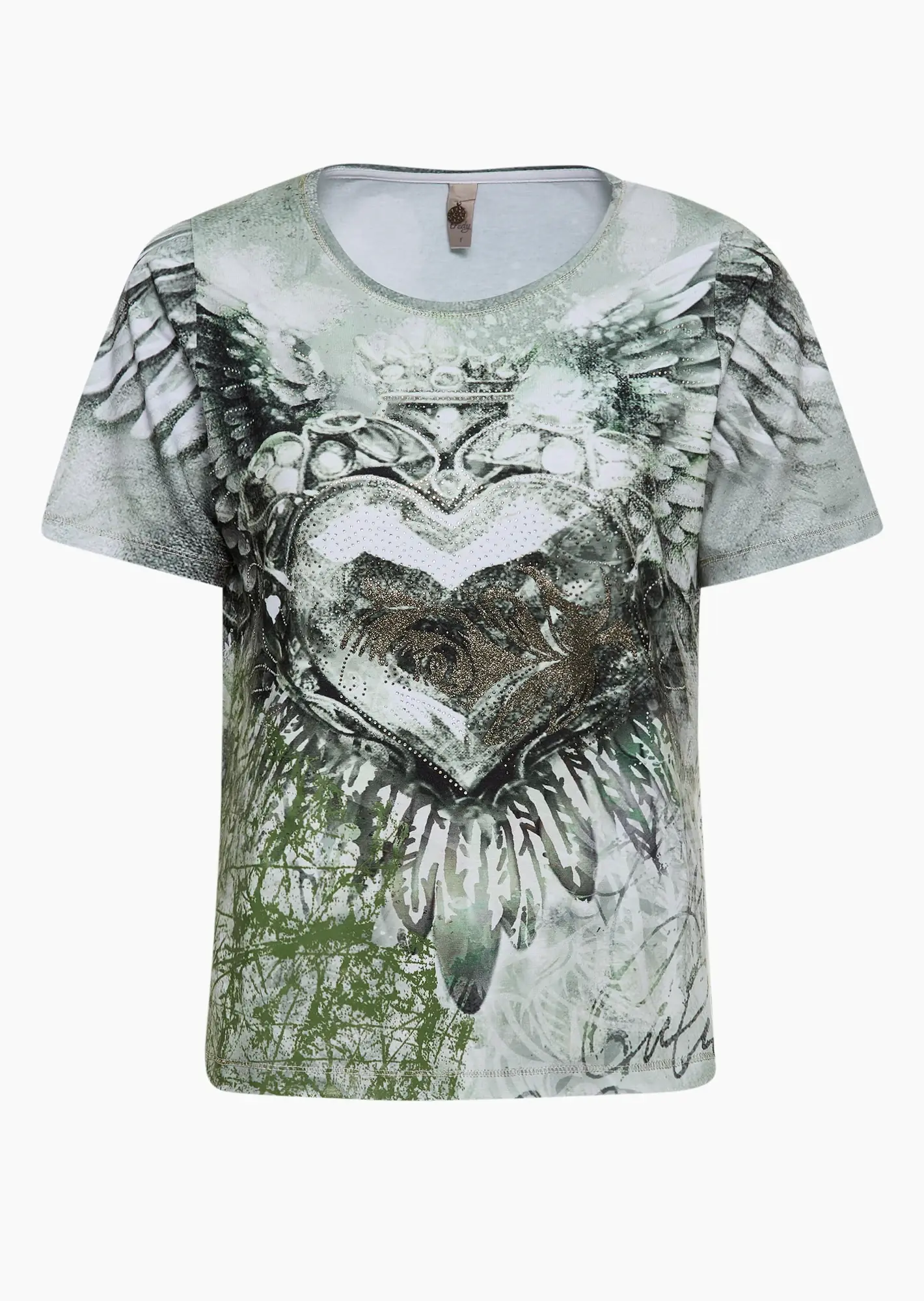 Shirt 'Heart', khaki