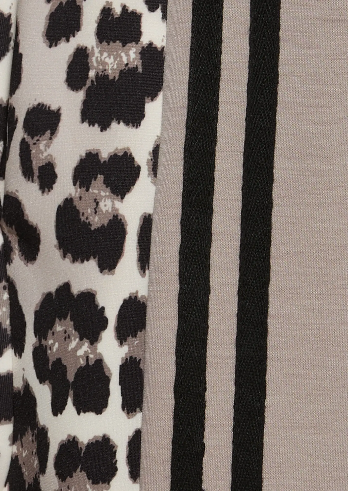 Pants mit Galonstreifen, taupe