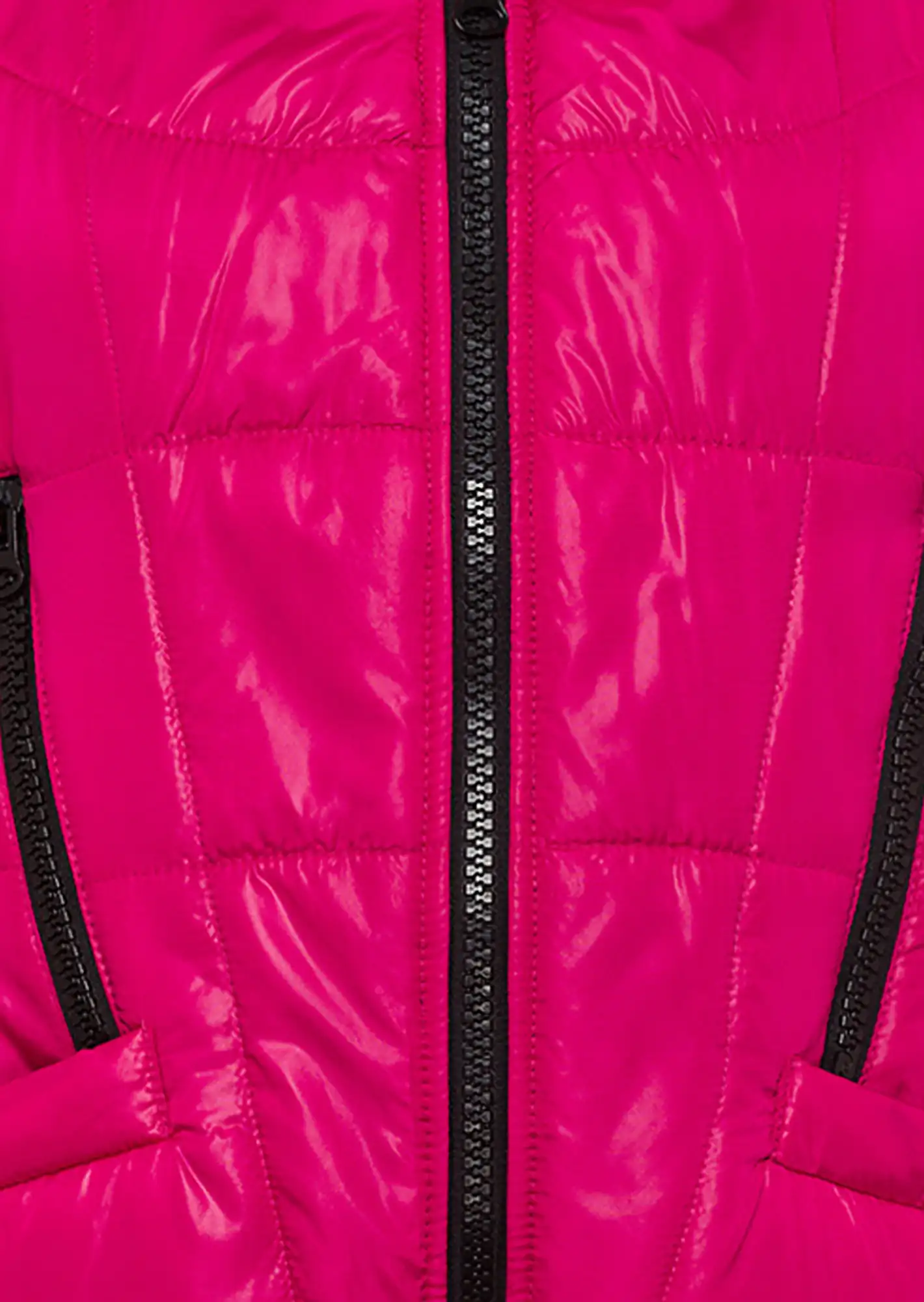 Steppweste, pink flash